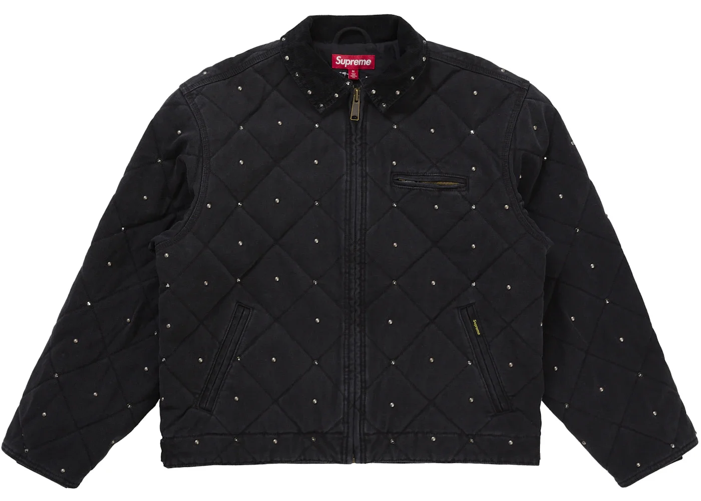 Supreme b.b. Simon Quilted Work Jacket Black - 1