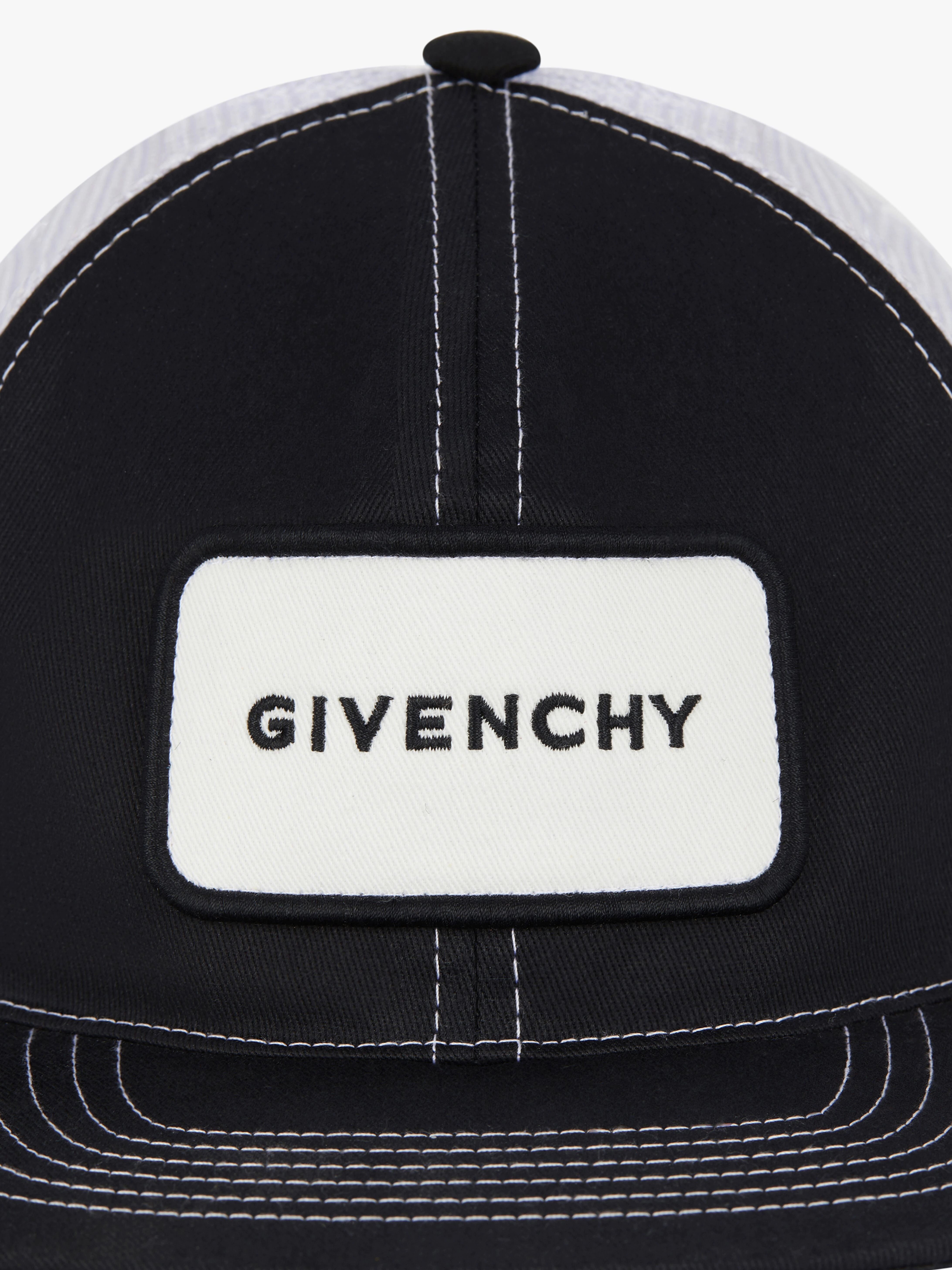 GIVENCHY CAP IN CANVAS AND MESH - 2