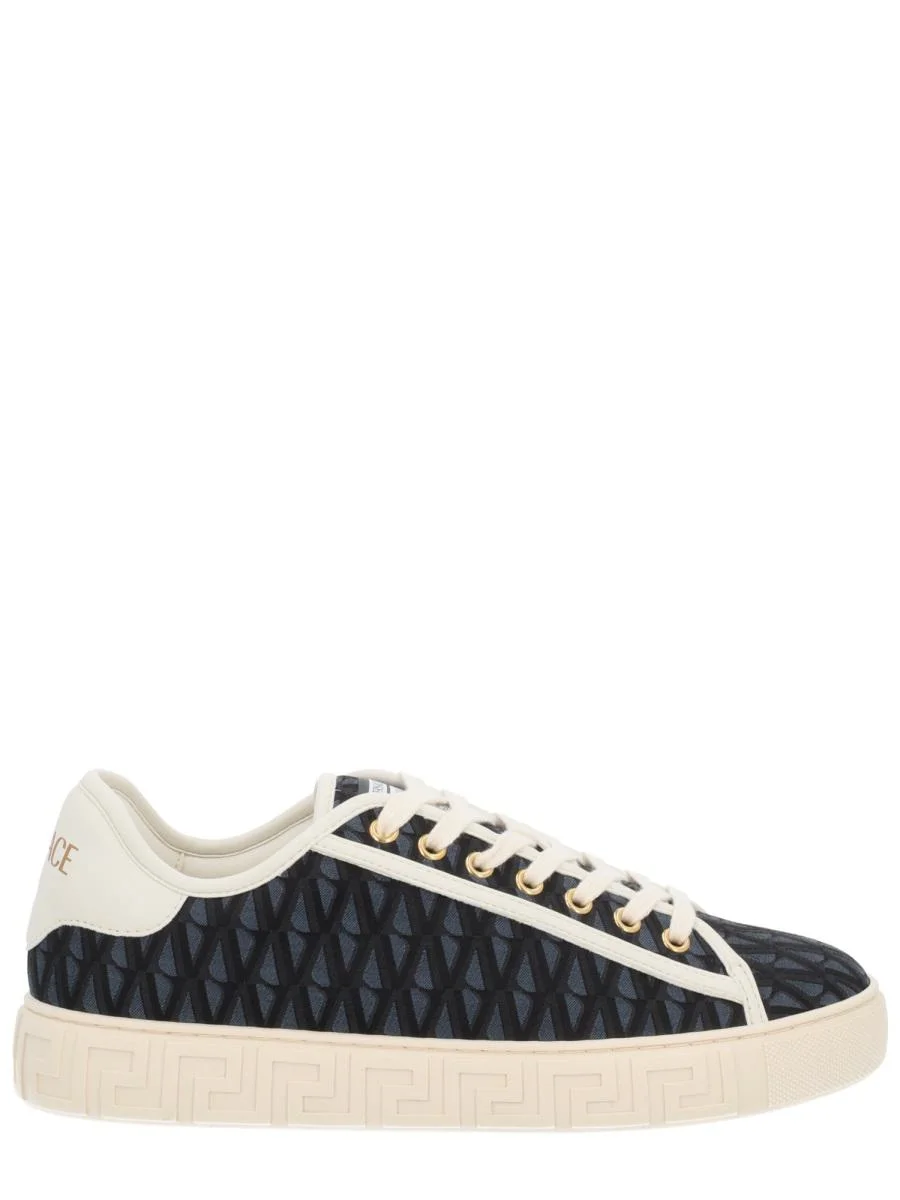 Versace "Greca Jacquard" Sneaker - 1
