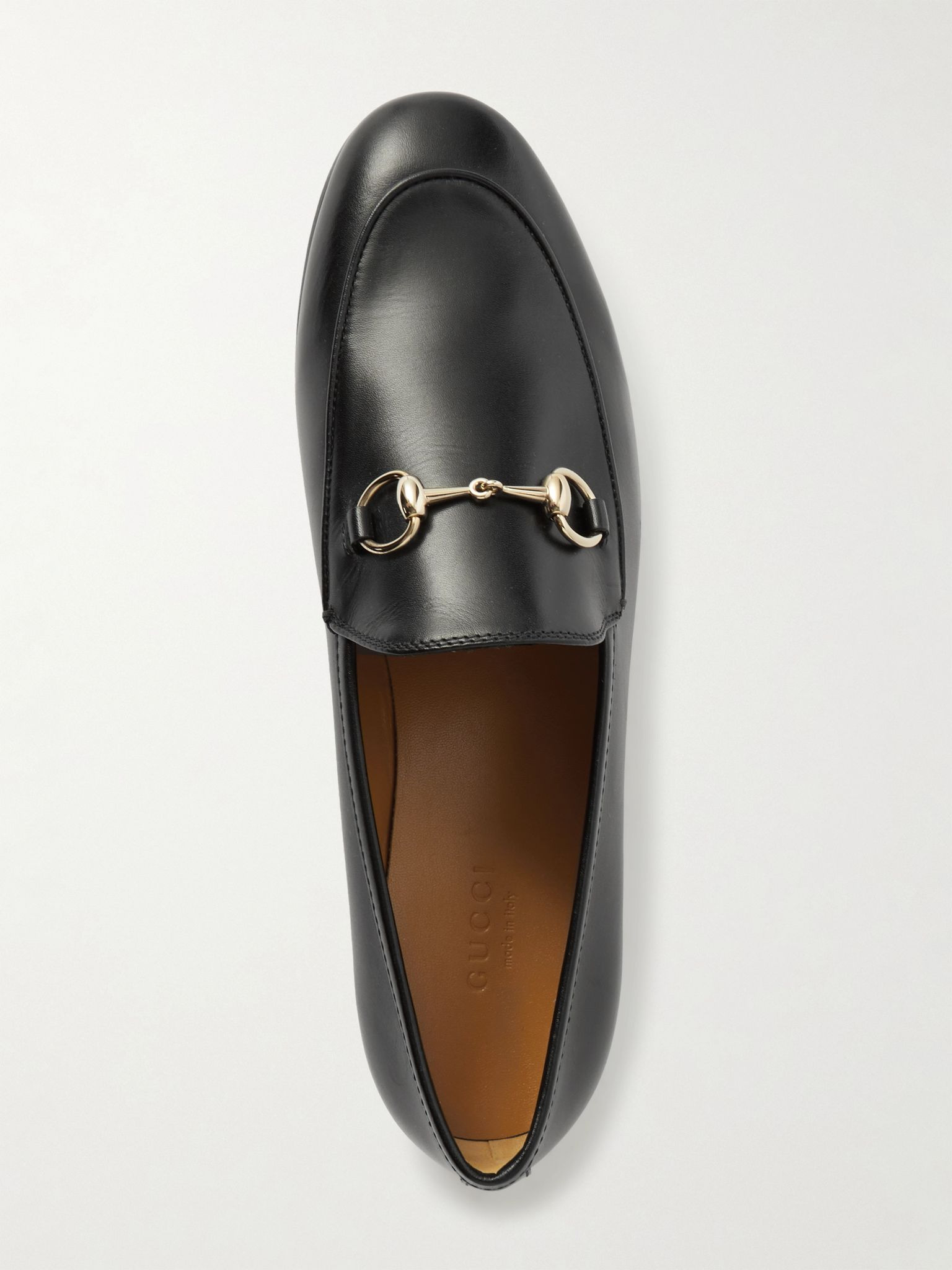 Jordaan horsebit-detailed leather loafers Black - 5
