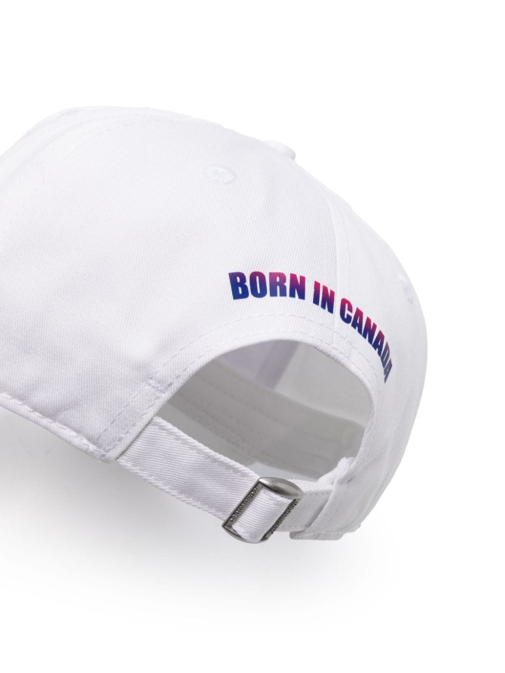 logo-print cotton baseball cap - 2