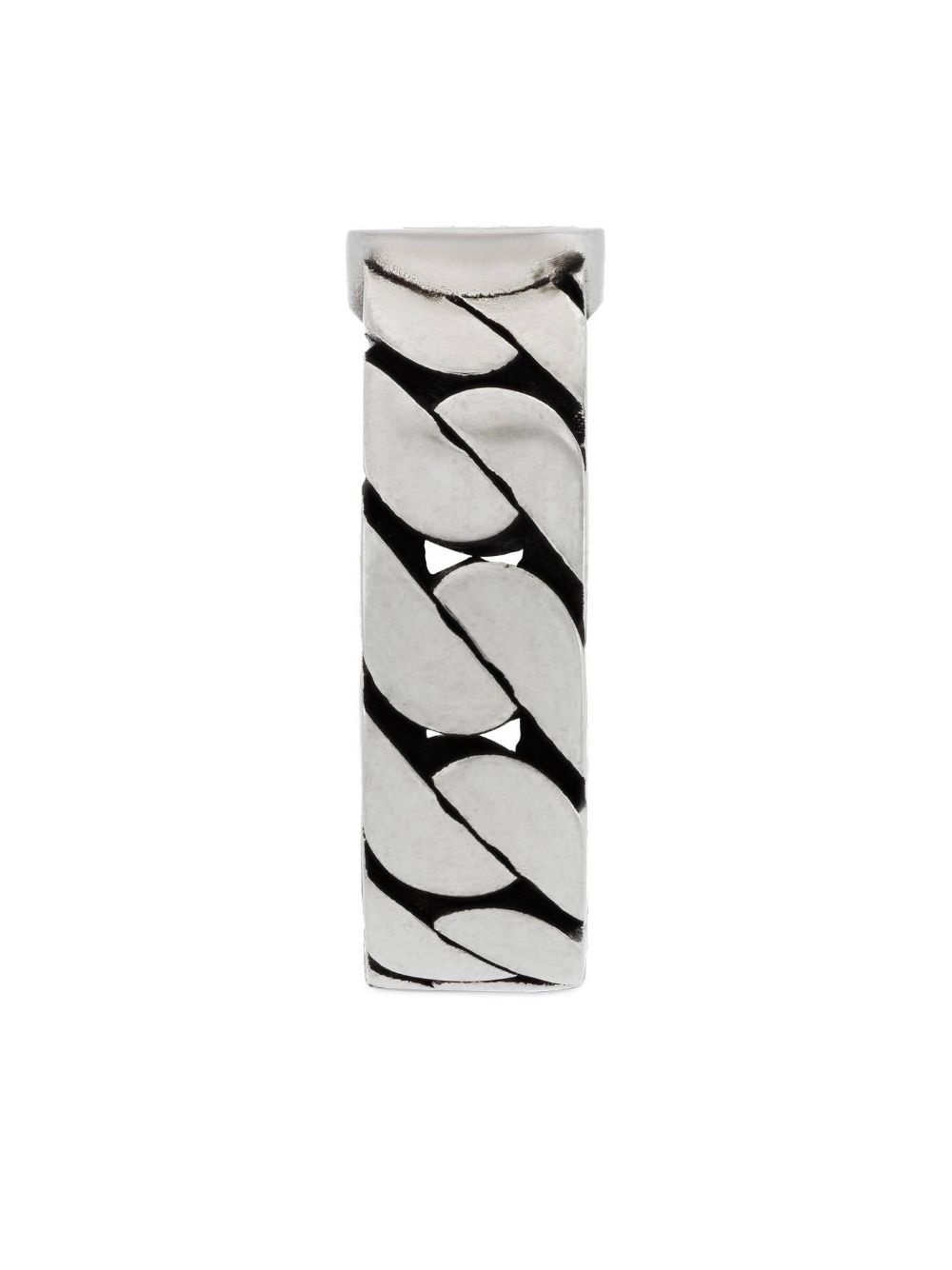 Interlocking G enamel-detail ring - 5