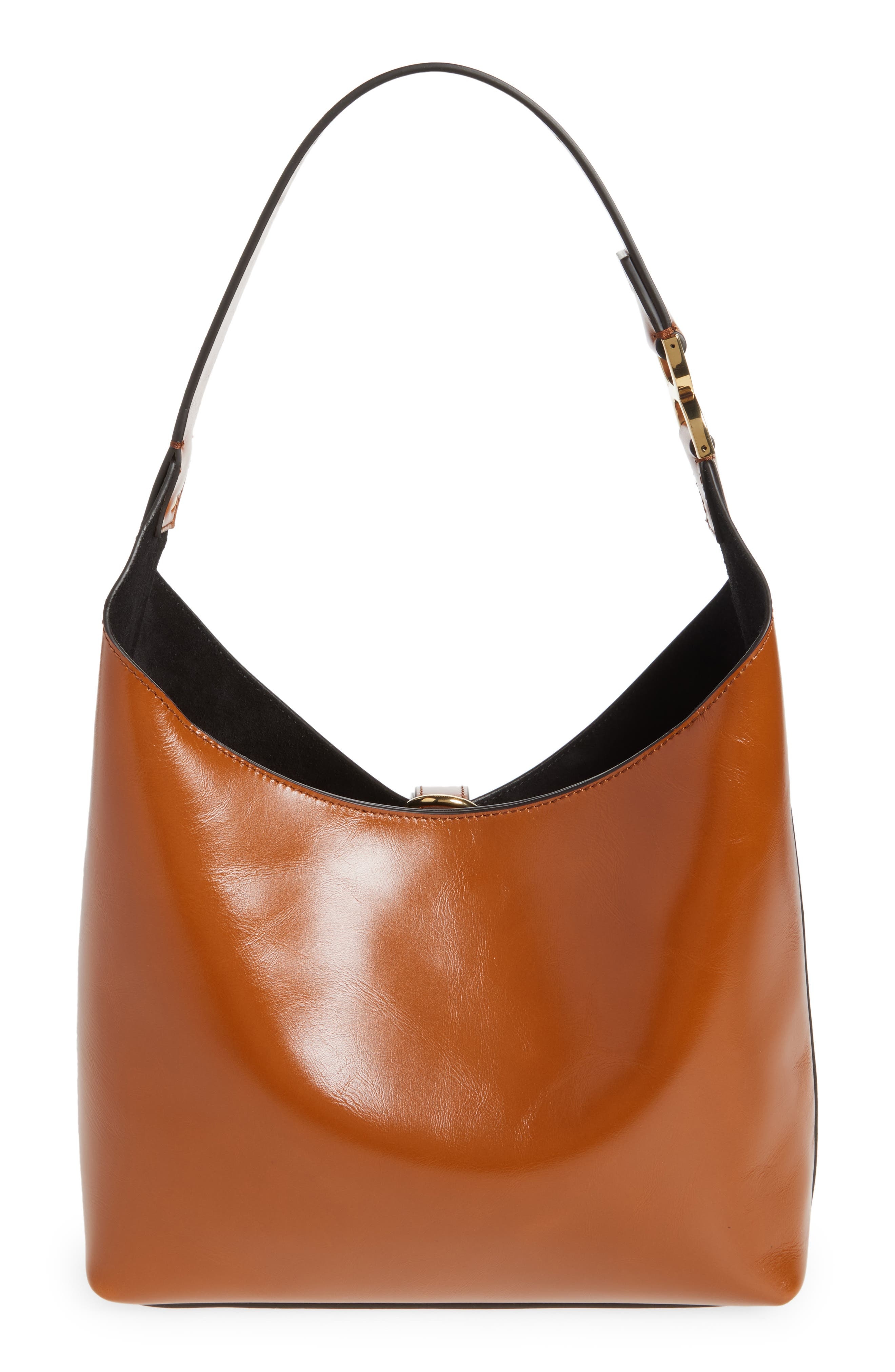 Chloé Small Marcie Leather Hobo Bag in 26M Clay Brown at Nordstrom - 4