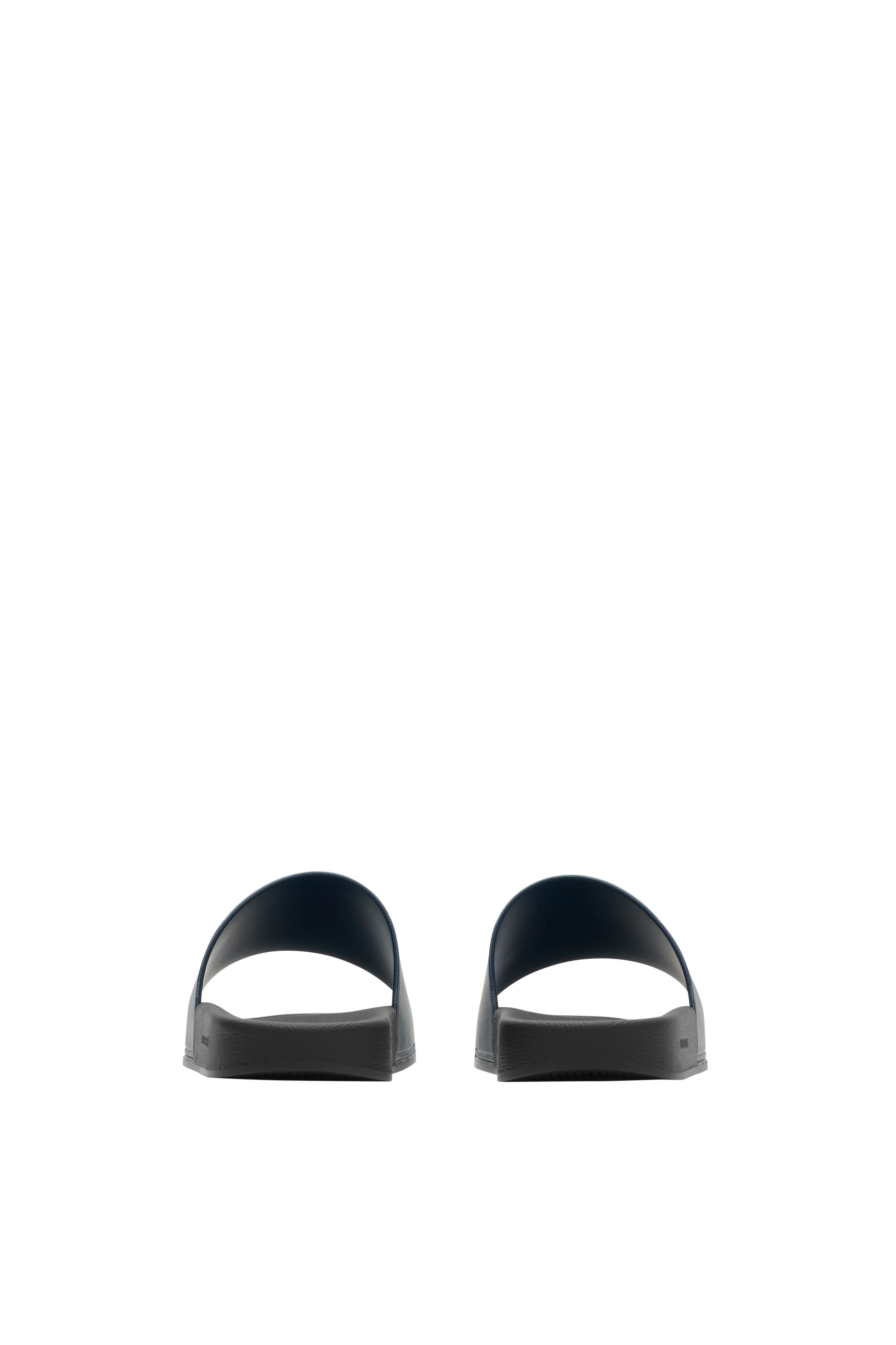 burberry Check Slides in Storm Blue at Nordstrom - 3