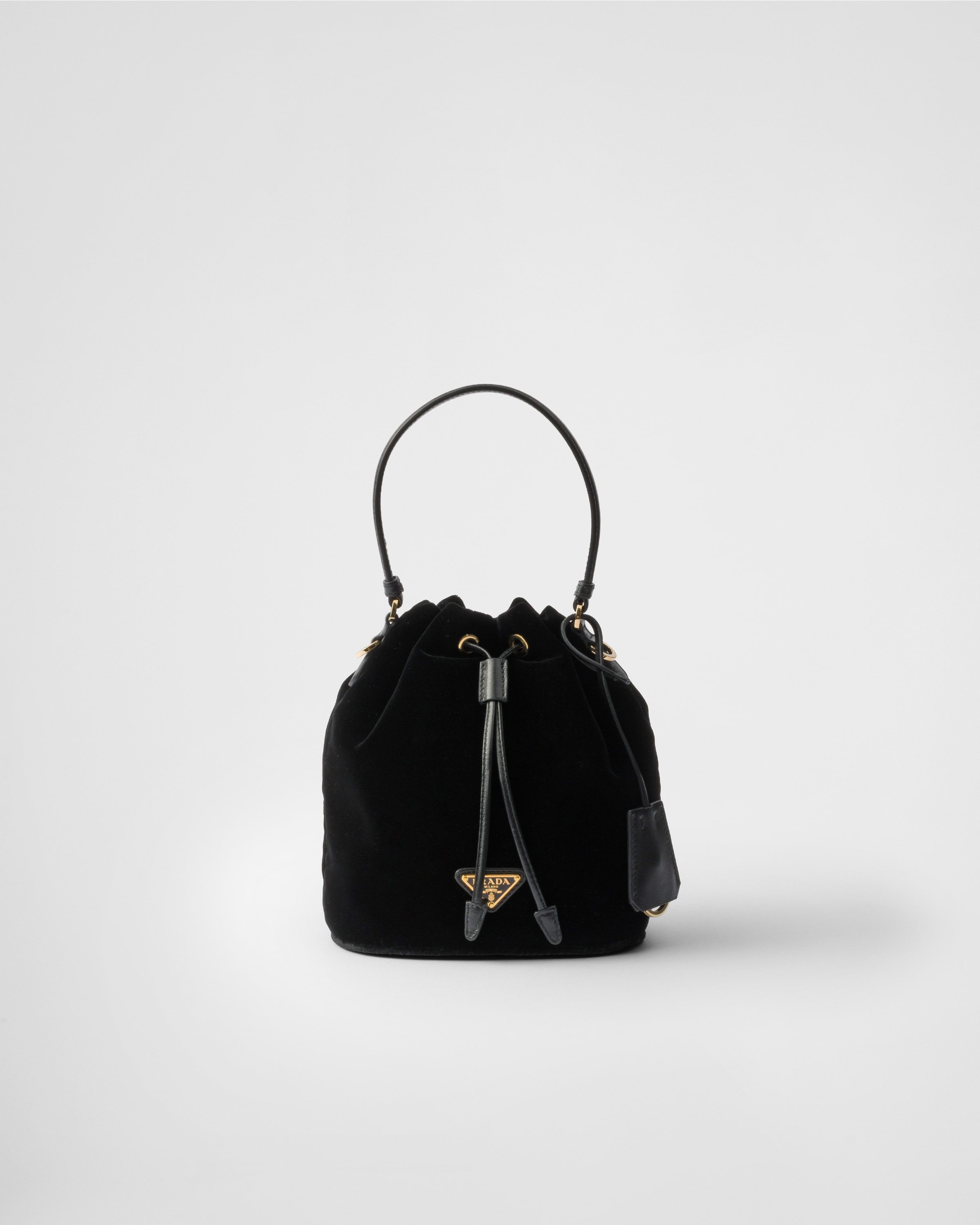 PRADA＊Velvet mini-bag ベルベット ミニバッグ＊送料込 Prada ベルベット ミニバッグ | ブラック | FARFETCH JP