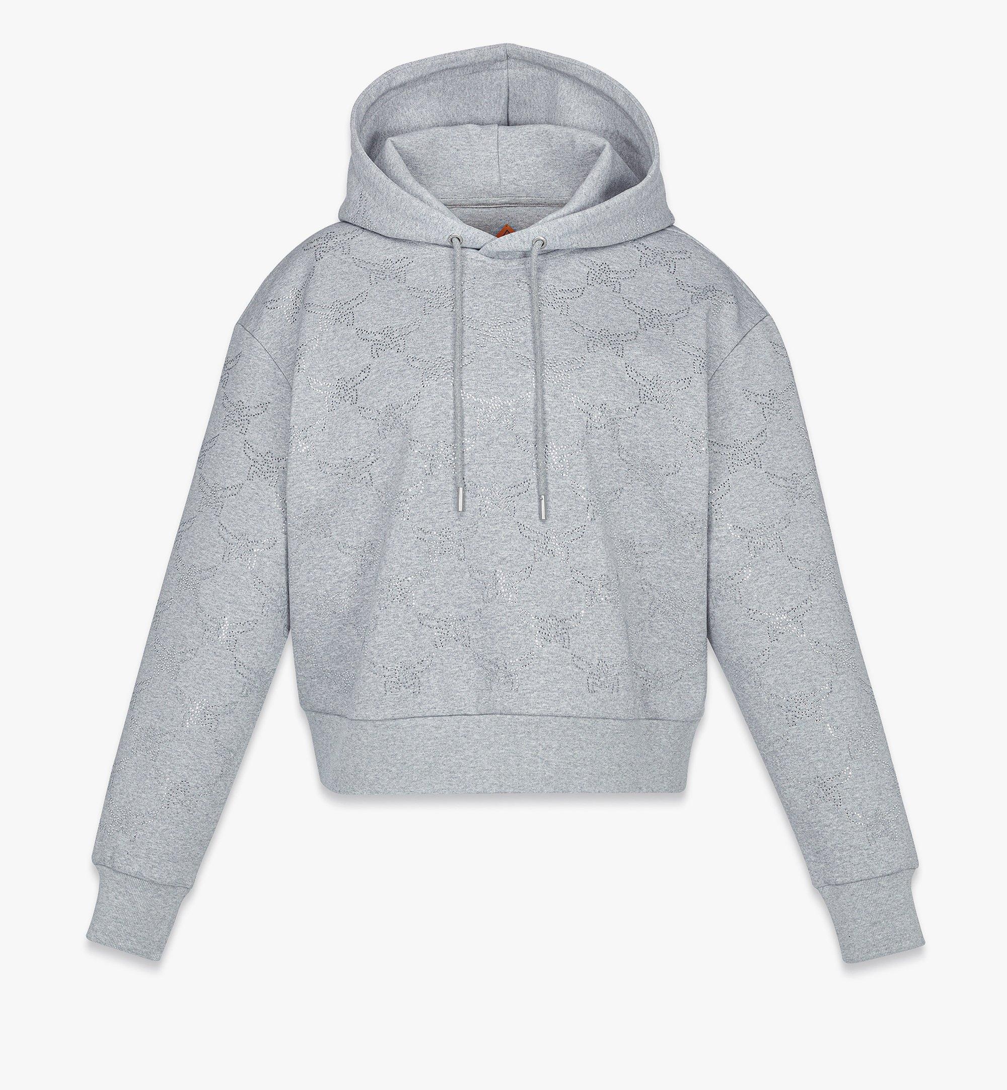 Crystal Monogram Ponte Hoodie - 1