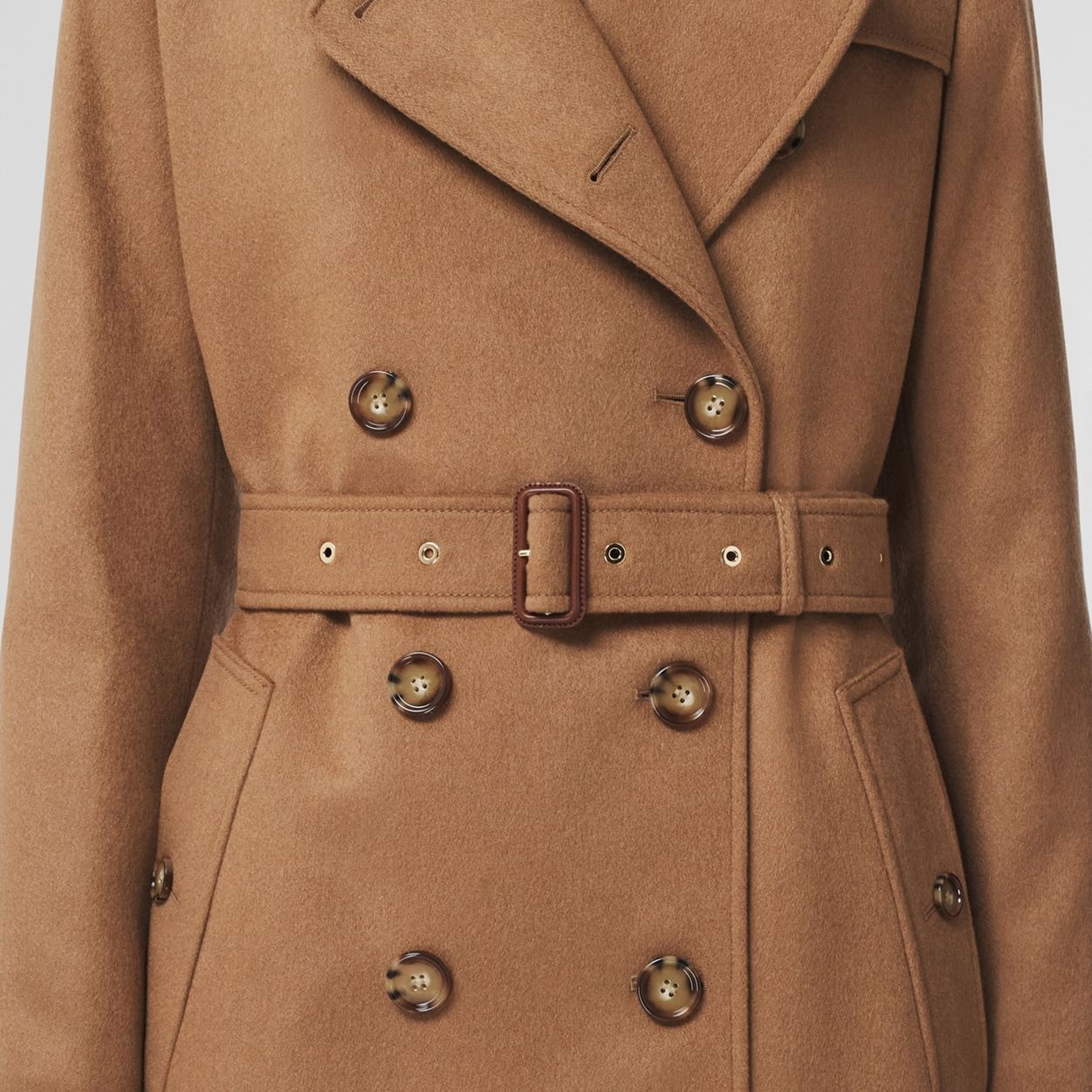 Cashmere Kensington Trench Coat - 5