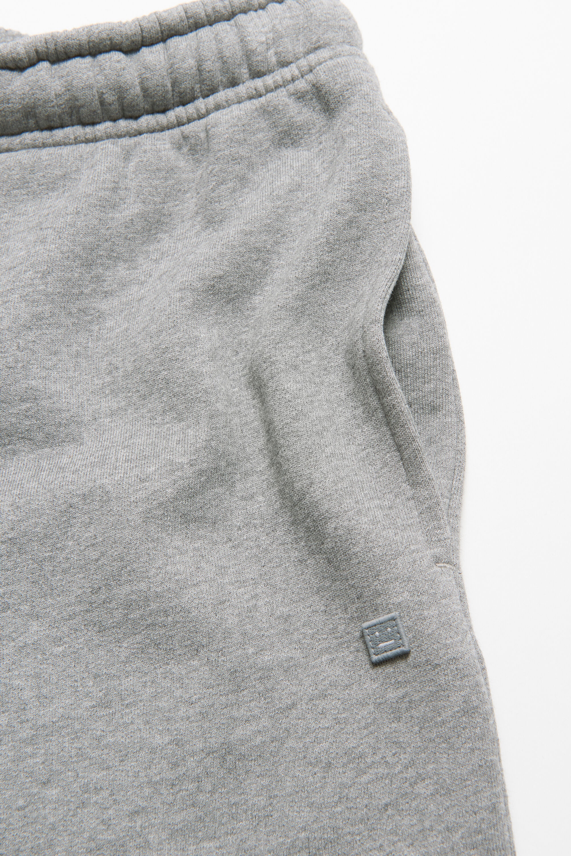Fleece shorts - Light Grey Melange - 6