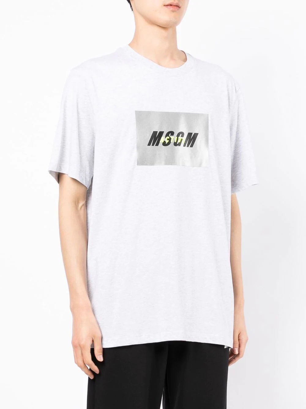 logo-print cotton T-shirt - 3