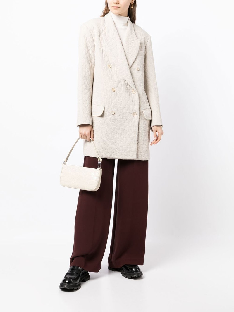 UMA WANG double-breasted tailored coat outlook