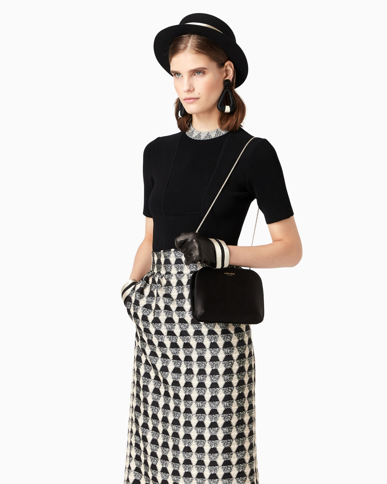 Satin La Prima clutch bag - 6
