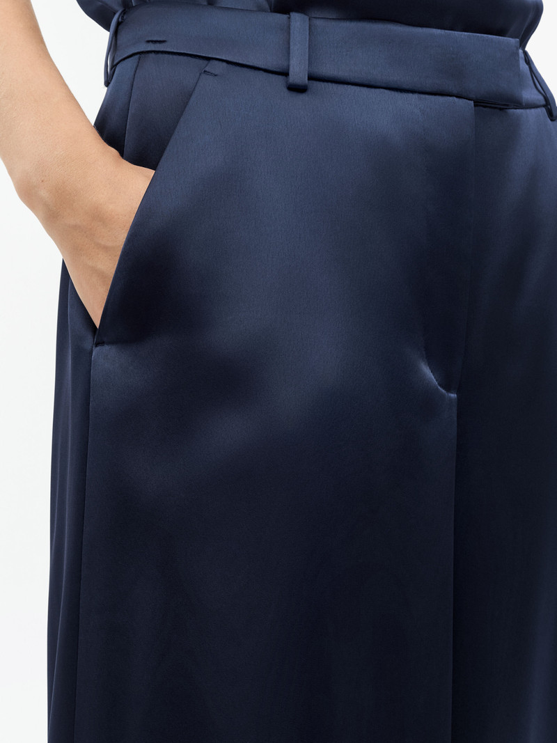 Geordie Wide Satin Trousers 5