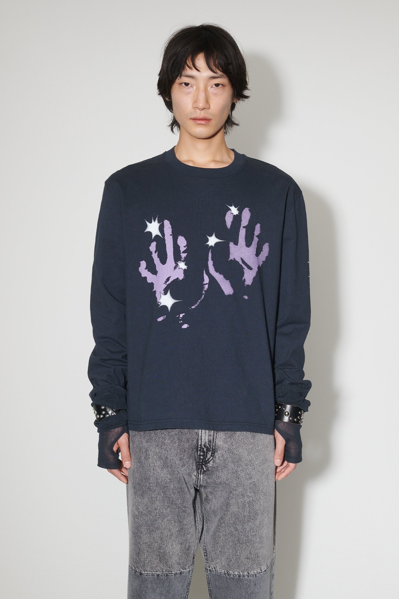 Tour Longsleeve Lilac Taste Of Hands Print - 7