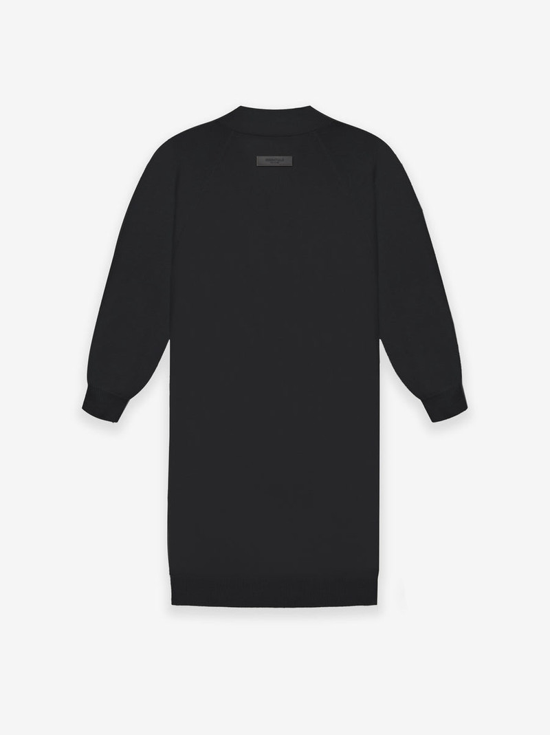 ESSENTIALS Womens Long Cardigan outlook