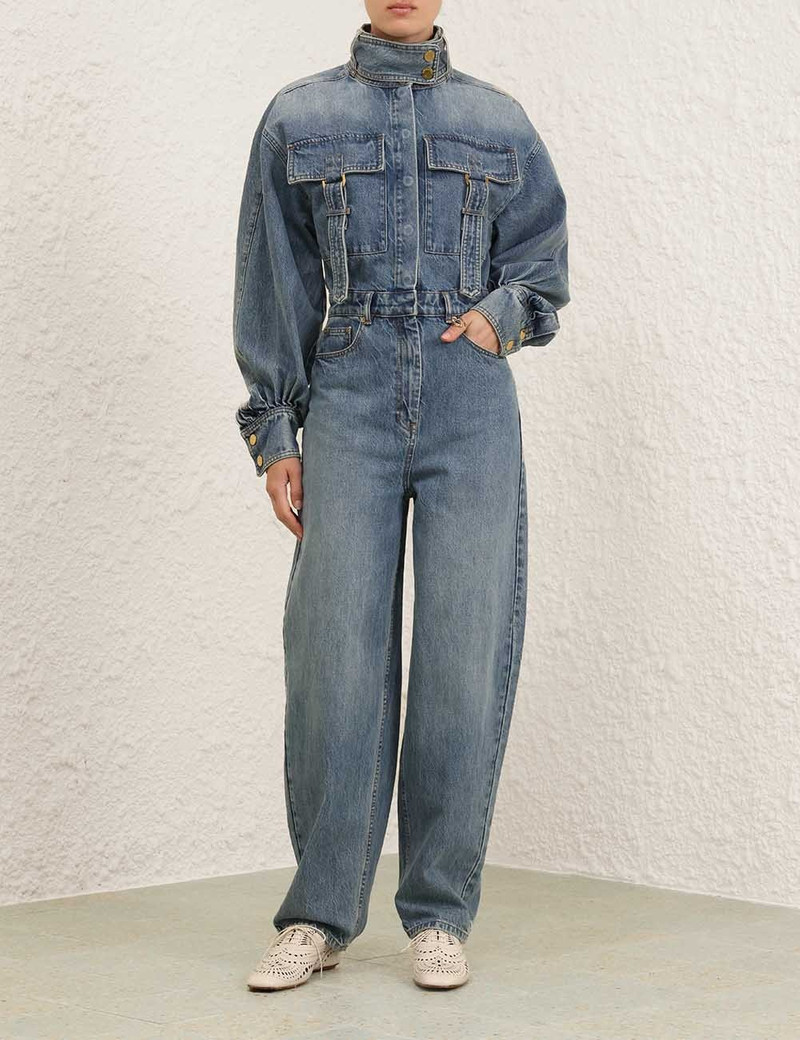ILLUSTRATION DENIM BOILERSUIT 7