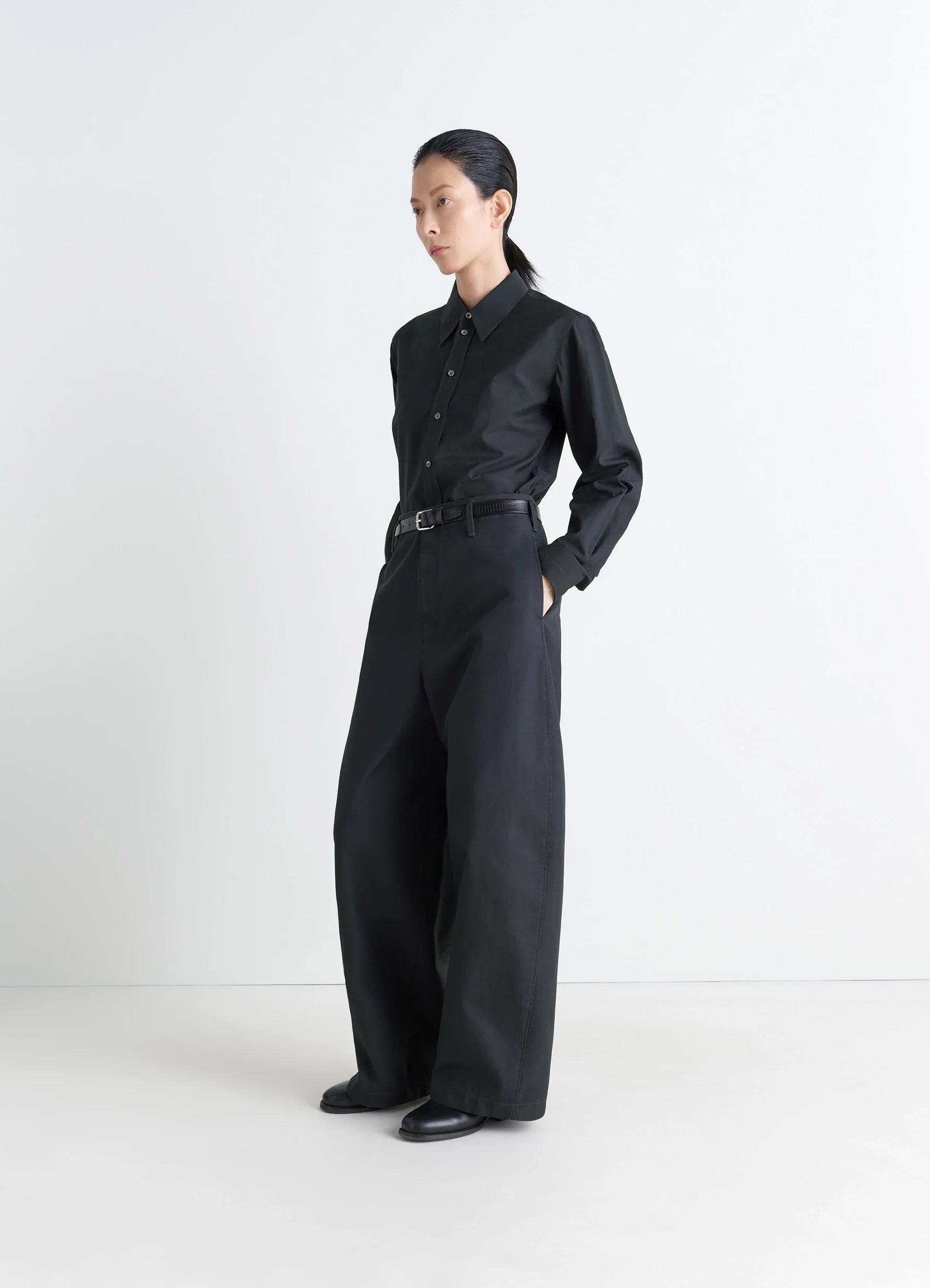 POINTED COLLAR SHIRT - 3