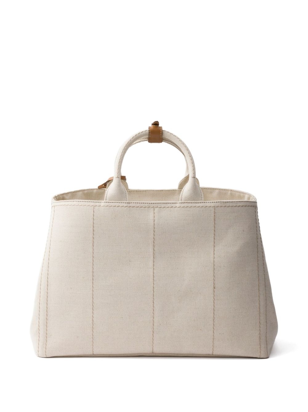logo-embroidered tote bag - 4