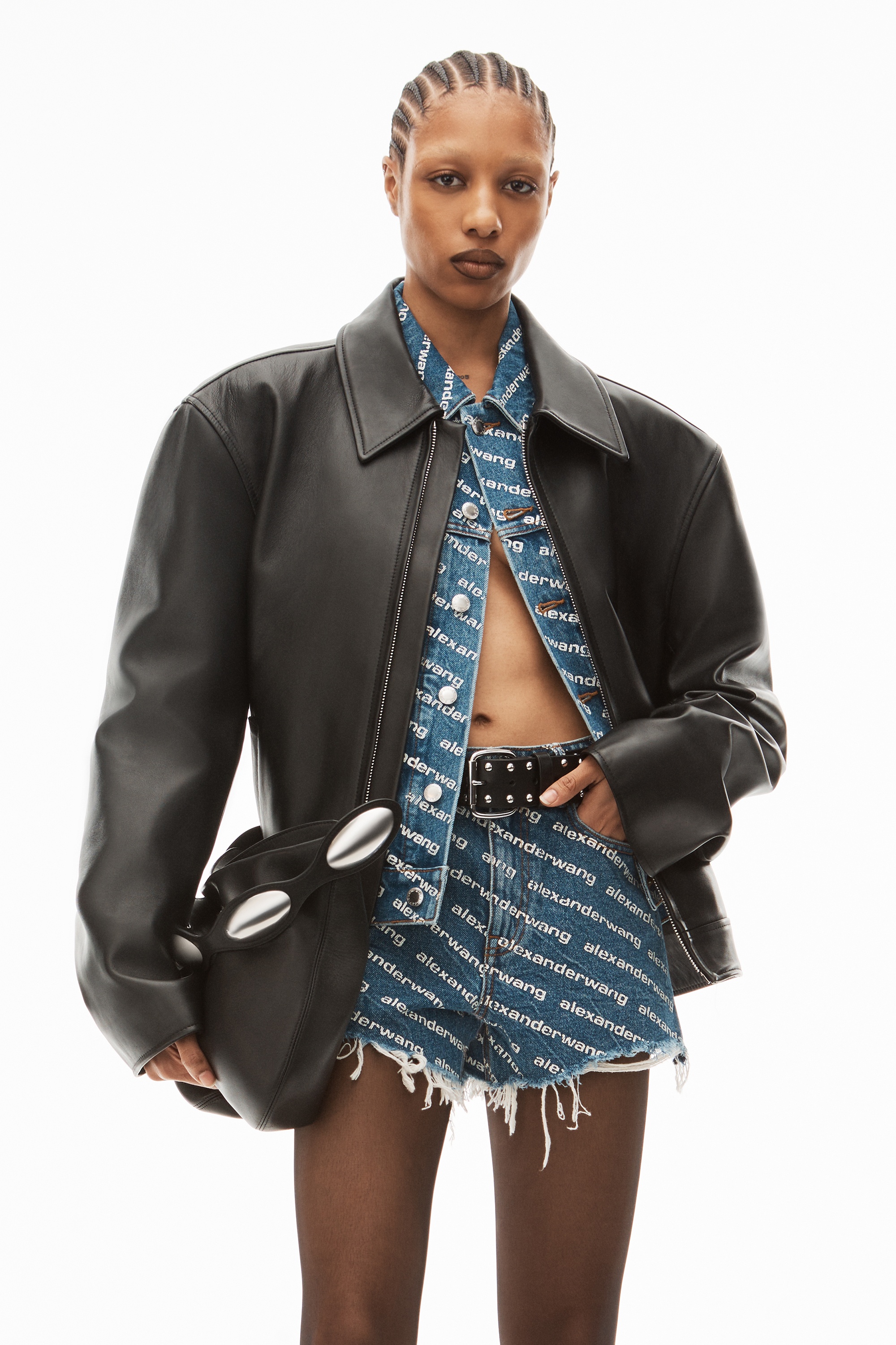 BITE LOGO SHORT IN DEEP BLUE DENIM - 4