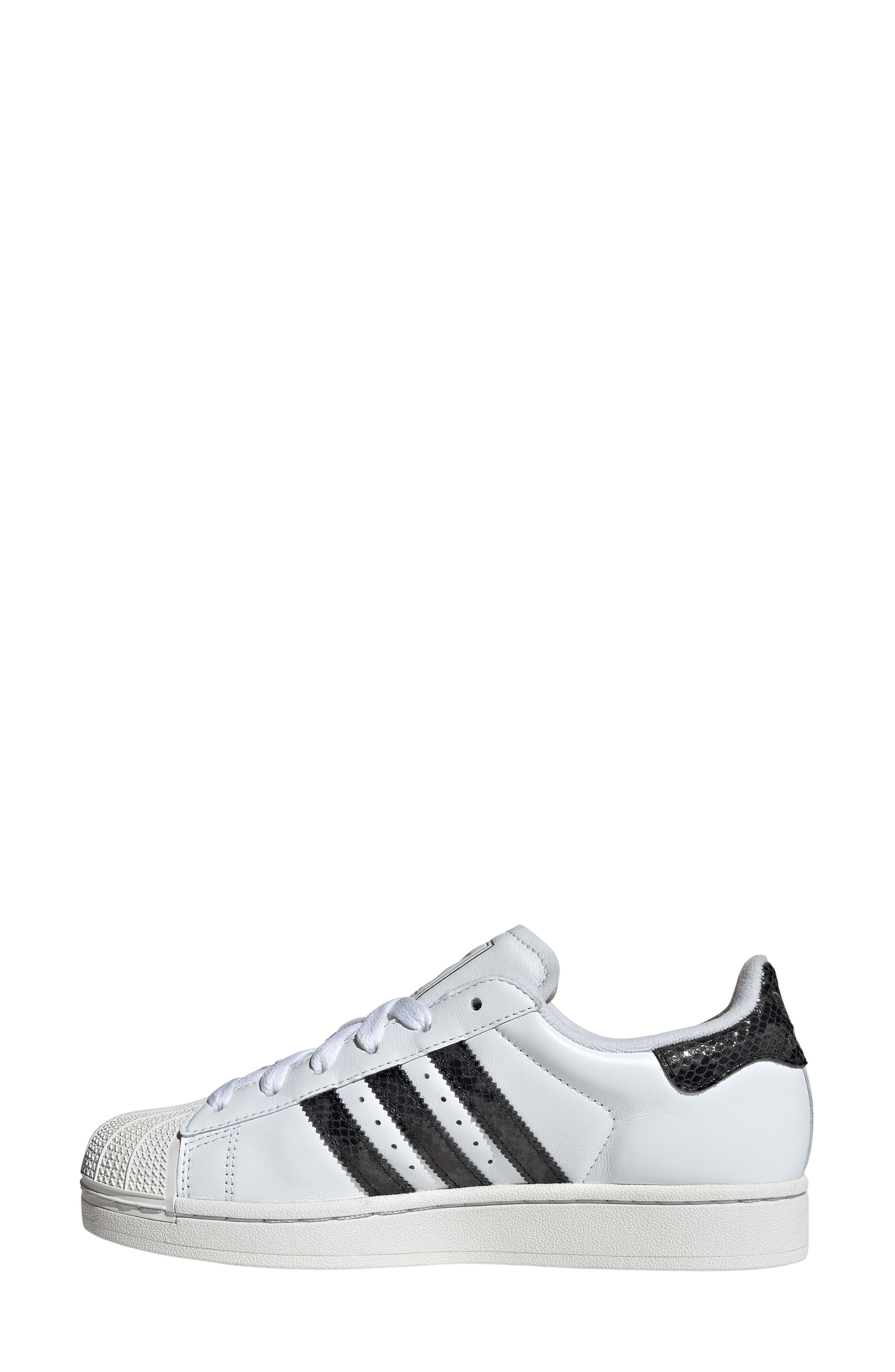 adidas Superstar II Sneaker in White/Grey/Crystal White at Nordstrom - 6