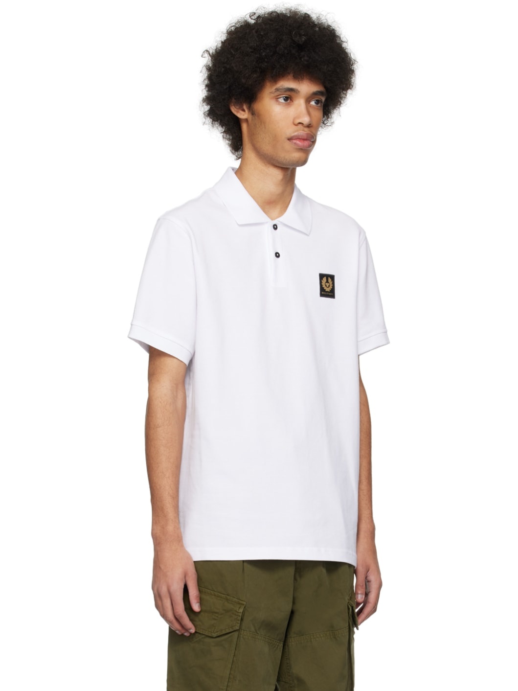 White Phoenix Patch Polo - 2