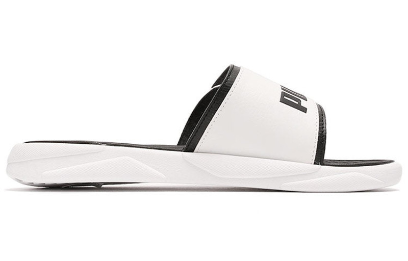 PUMA PUMA Royalcat Comfort Slides 'White Black Chili Pepper' 372280-11 outlook