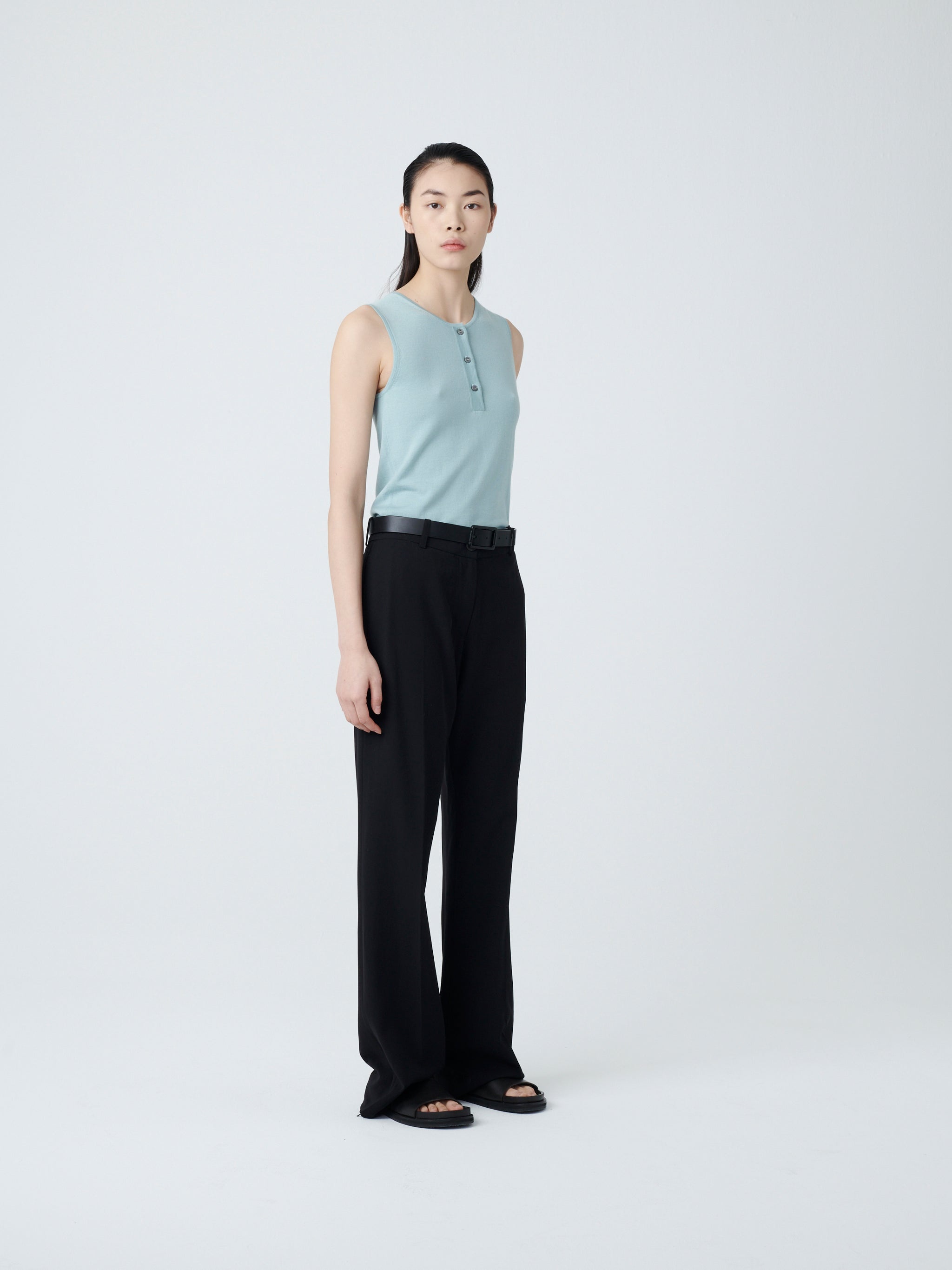 Rie Crepe Pant - 2