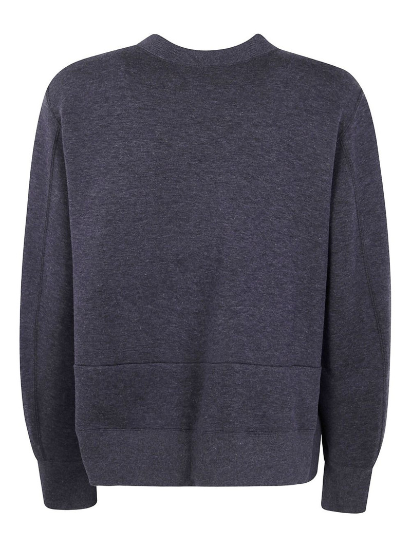 sacai kangoroo-pocket cotton sweatshirt outlook