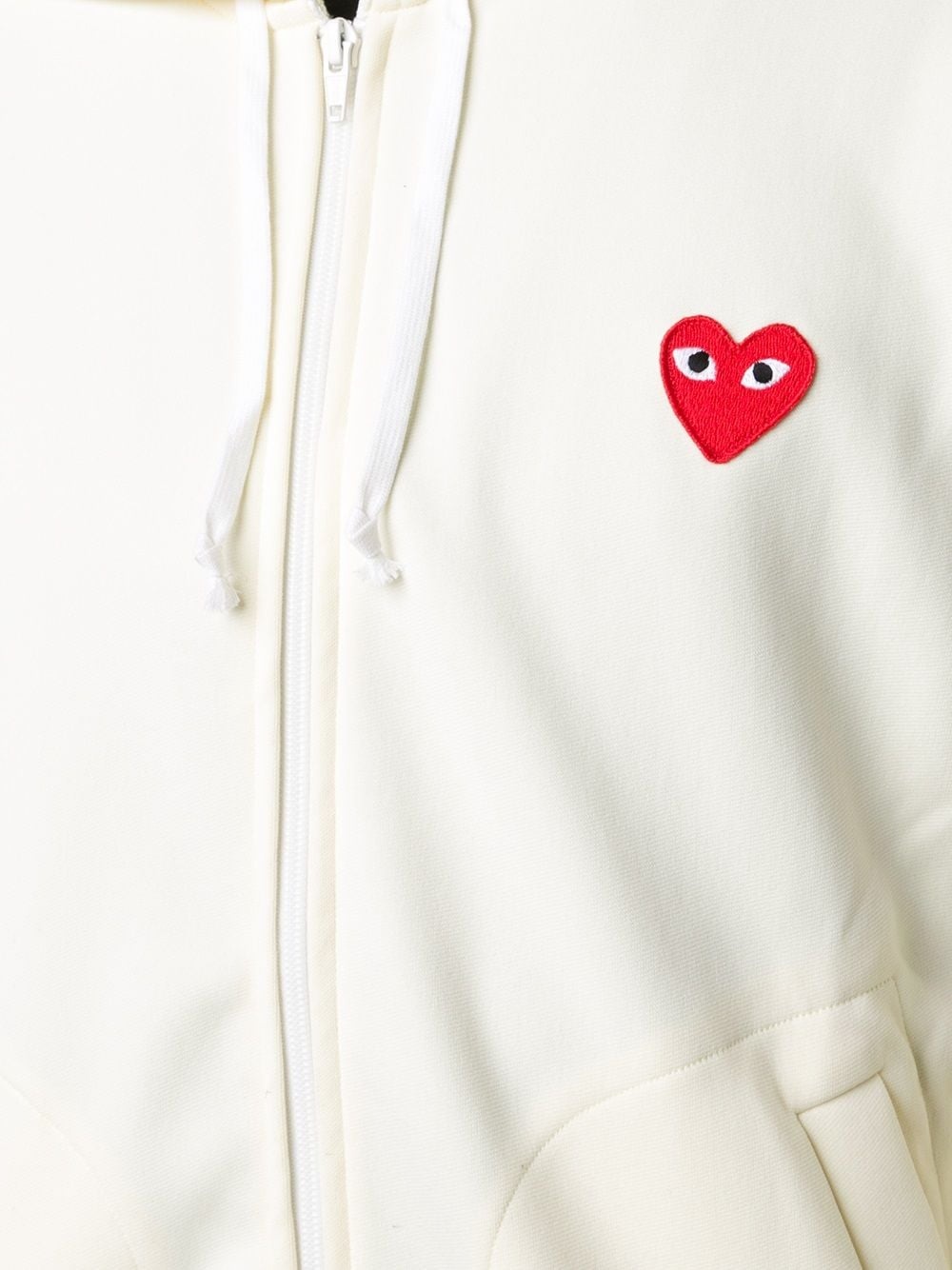 embroidered zipped hoodie - 5