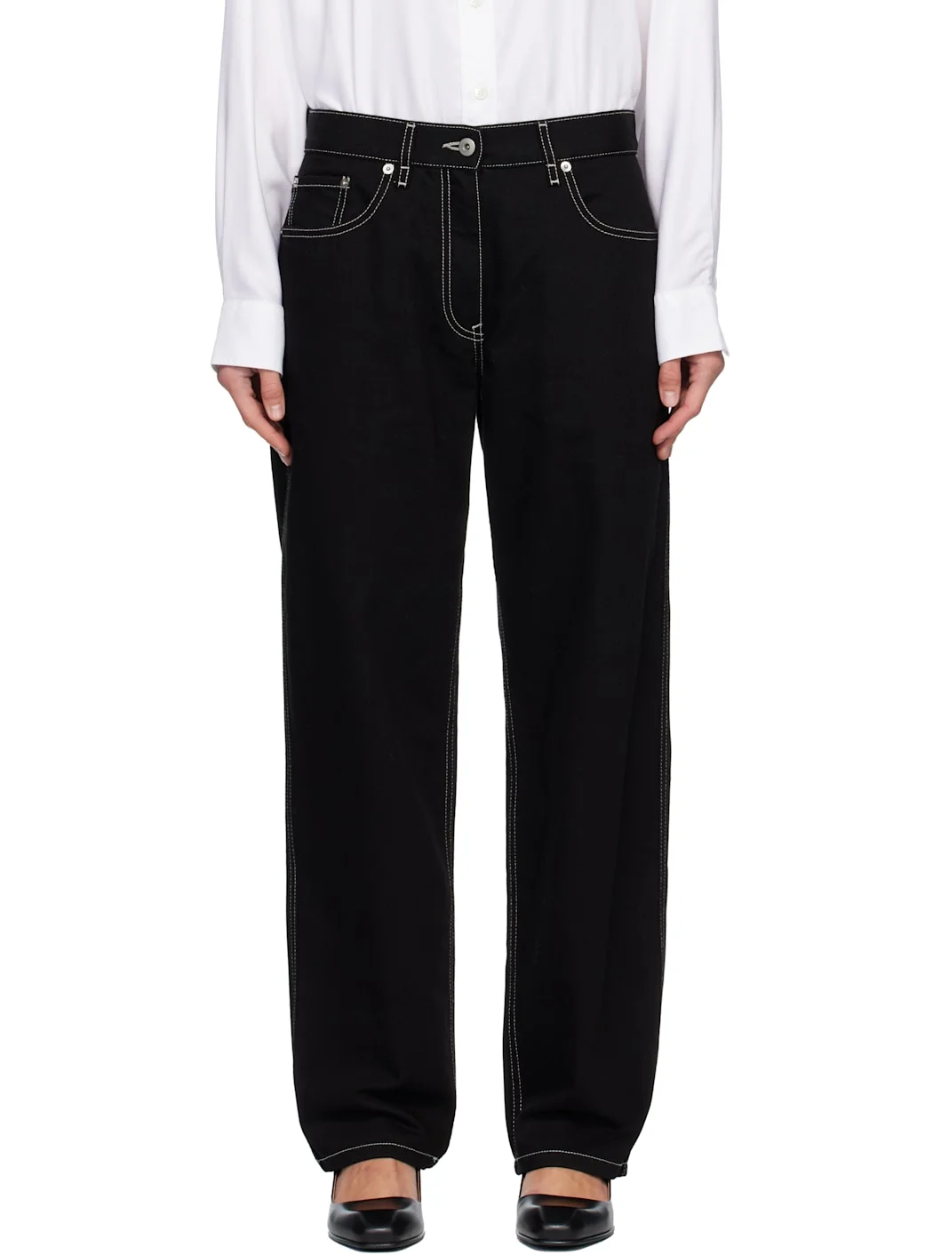 Black Paulo Jeans - 1