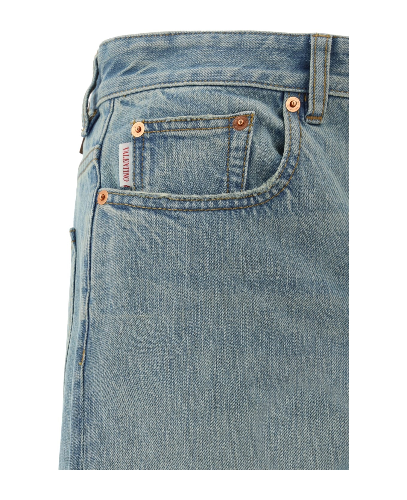 Chino Fit Denim Pants - 3