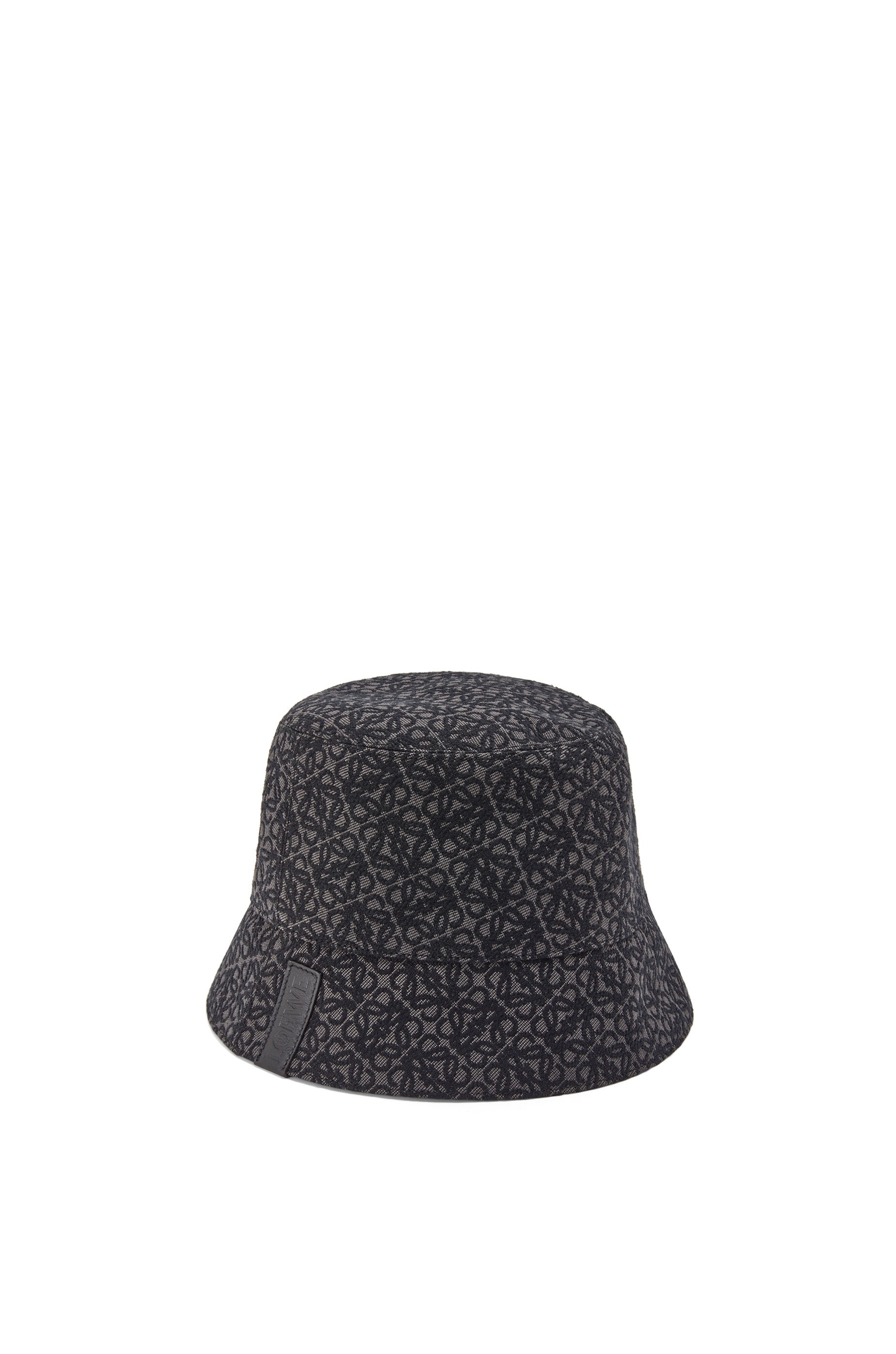 Reversible bucket hat in Anagram jacquard and nylon - 6