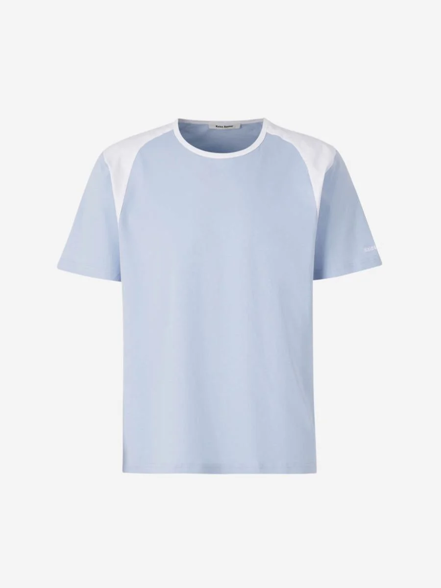 Wales Bonner Two-Tone Cotton T-Shirt - 1