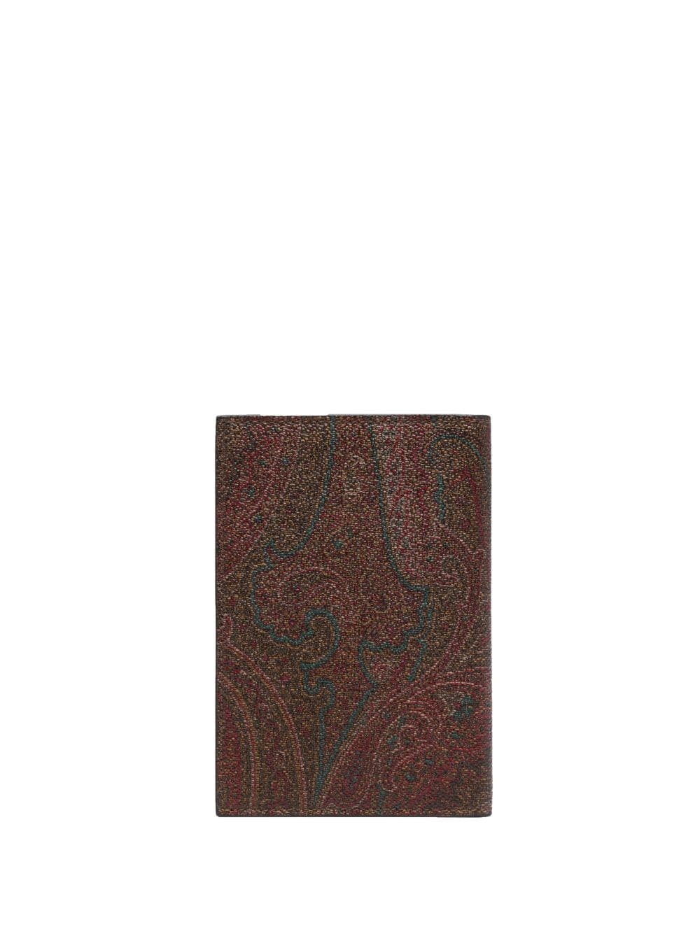 paisley-print jacquard wallet - 2