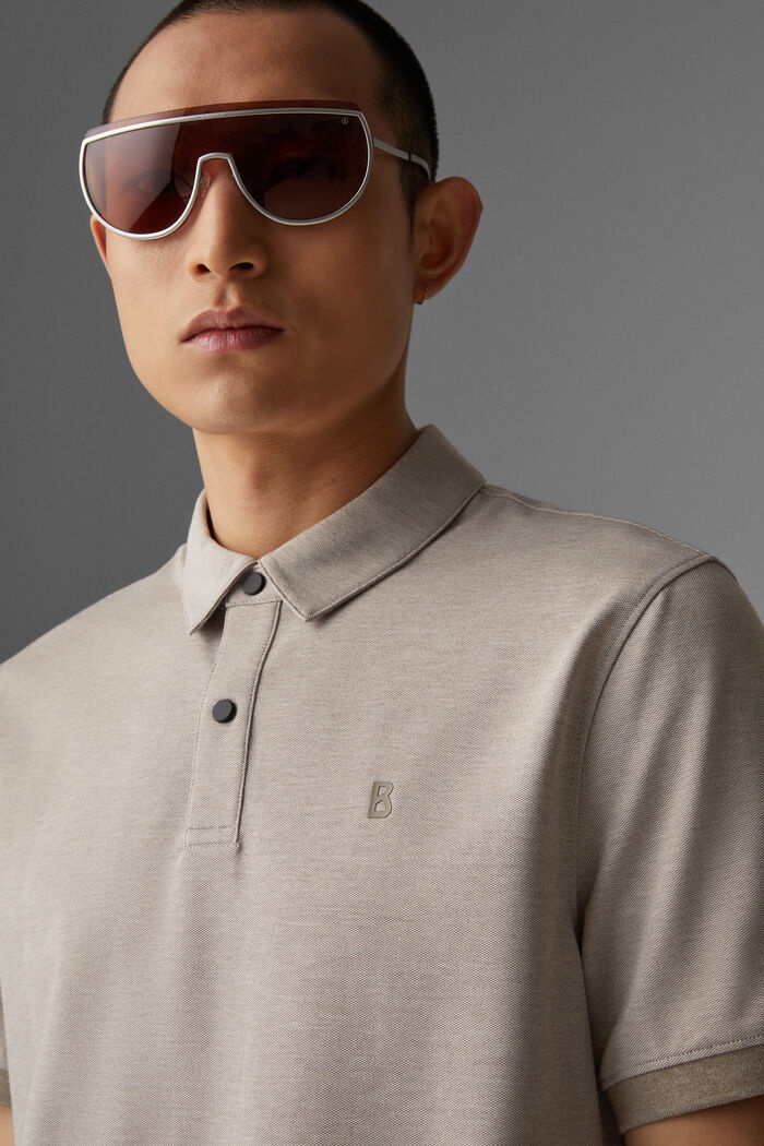Timo Polo shirt in Beige - 4