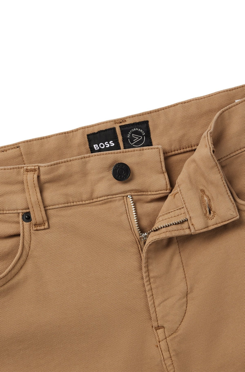 SLIM-FIT JEANS IN KNITTED DENIM 6