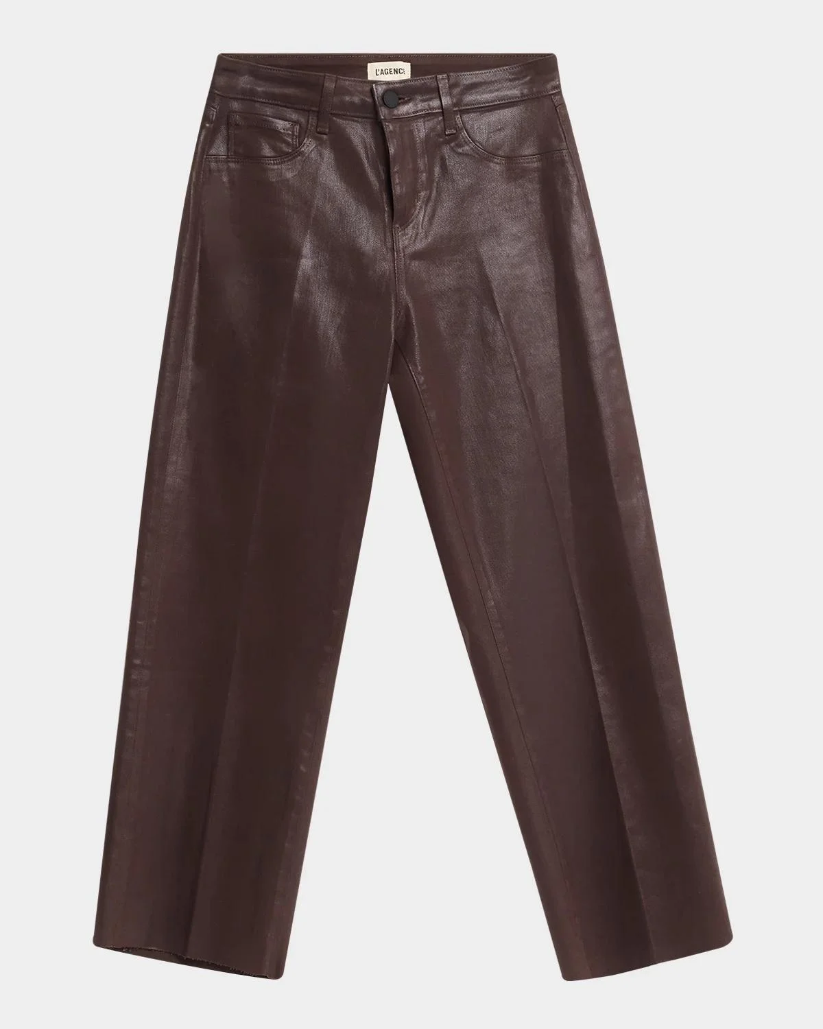 Wanda High Rise Cropped Wide Jeans - 1