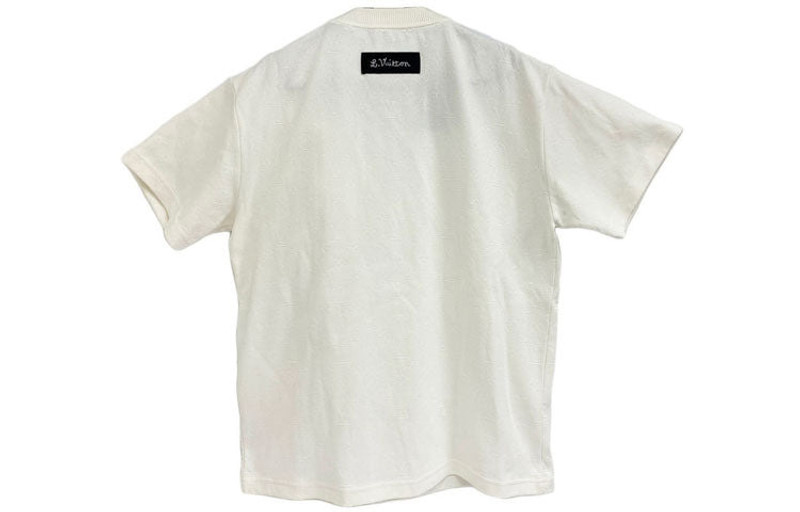 Louis Vuitton LOUIS VUITTON LV SS21 Doll Pendant Crewneck Short Sleeve For Men White 1A8P0O outlook