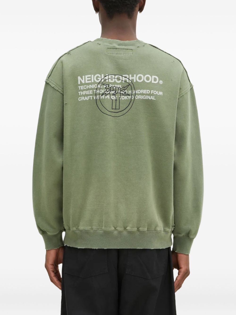 logo-print sweatshirt - 3