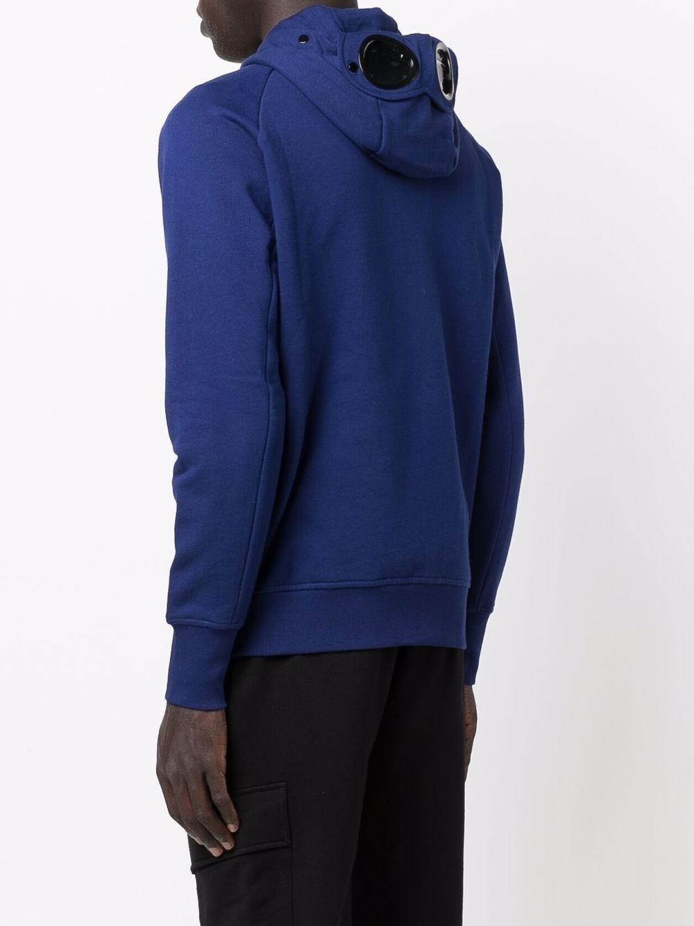 zipped drawstring hoodie - 4