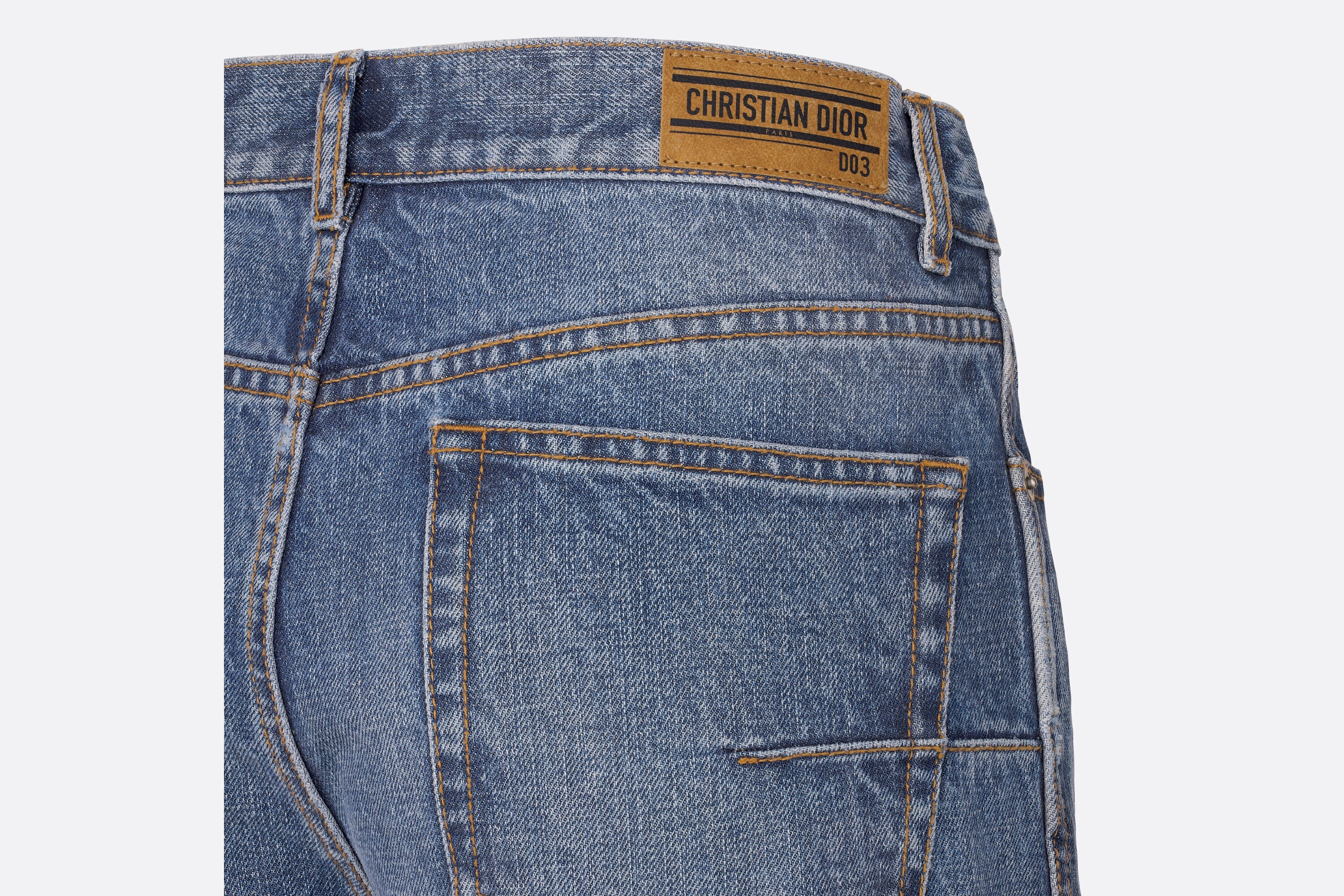 Dior Dior 8 Straight Cropped Jeans, D03 | REVERSIBLE