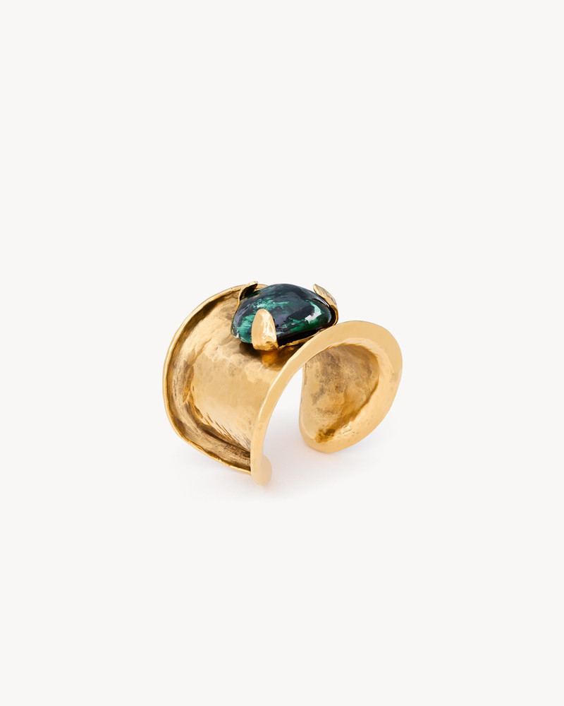 CUFF IN ENAMEL, RESIN, AND METAL 1