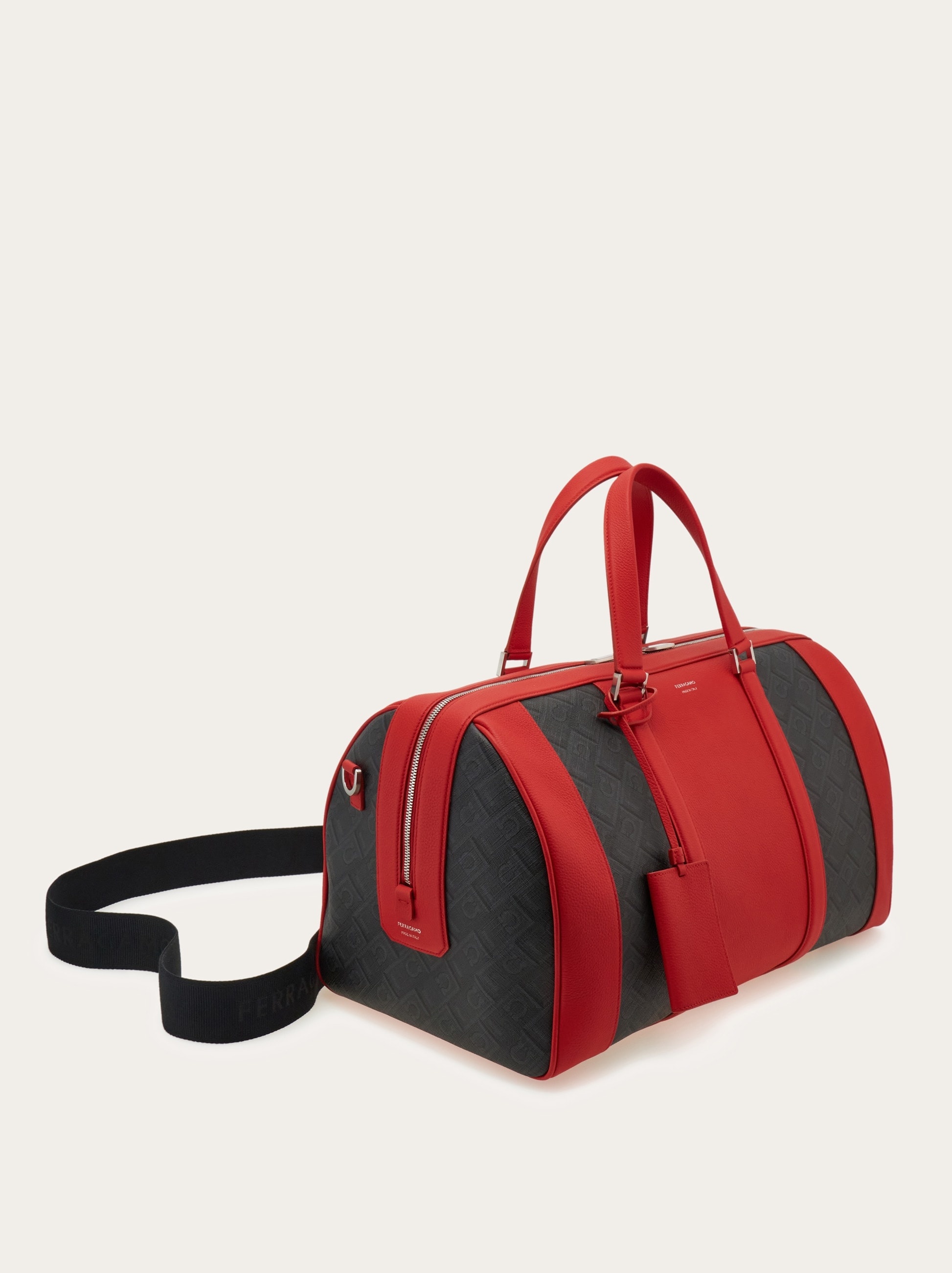 Bicolor duffel bag - 7
