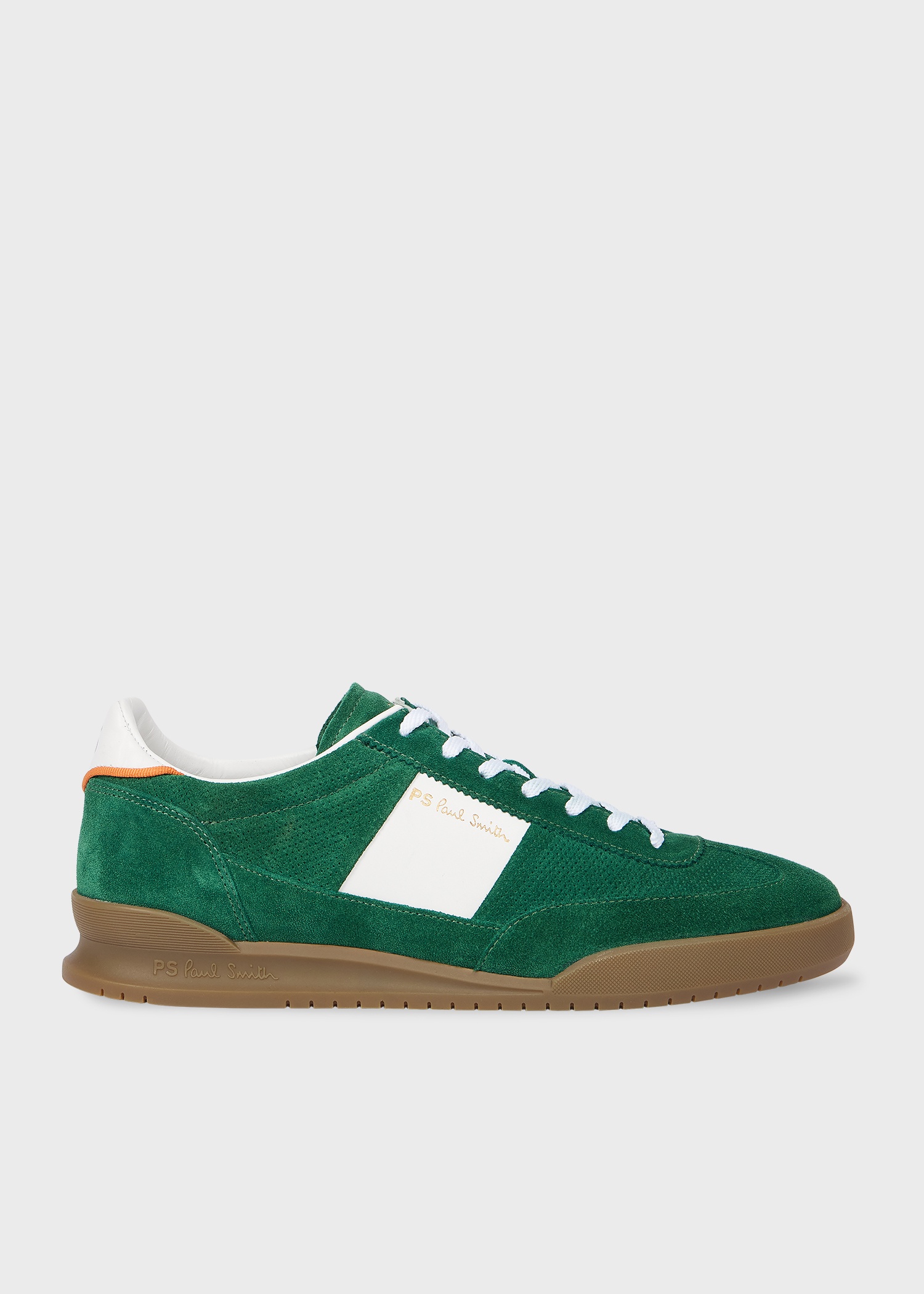 Green Suede 'Dover' Trainers - 1