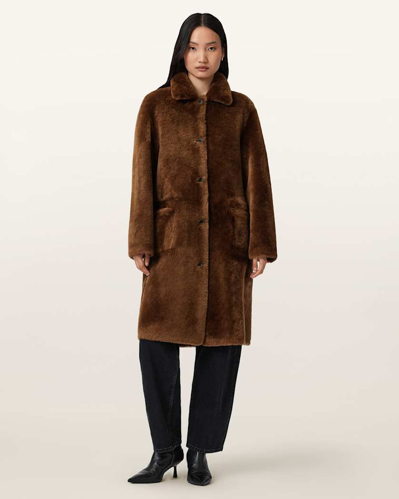 SERRA REVERSIBLE SHEARLING COAT 6