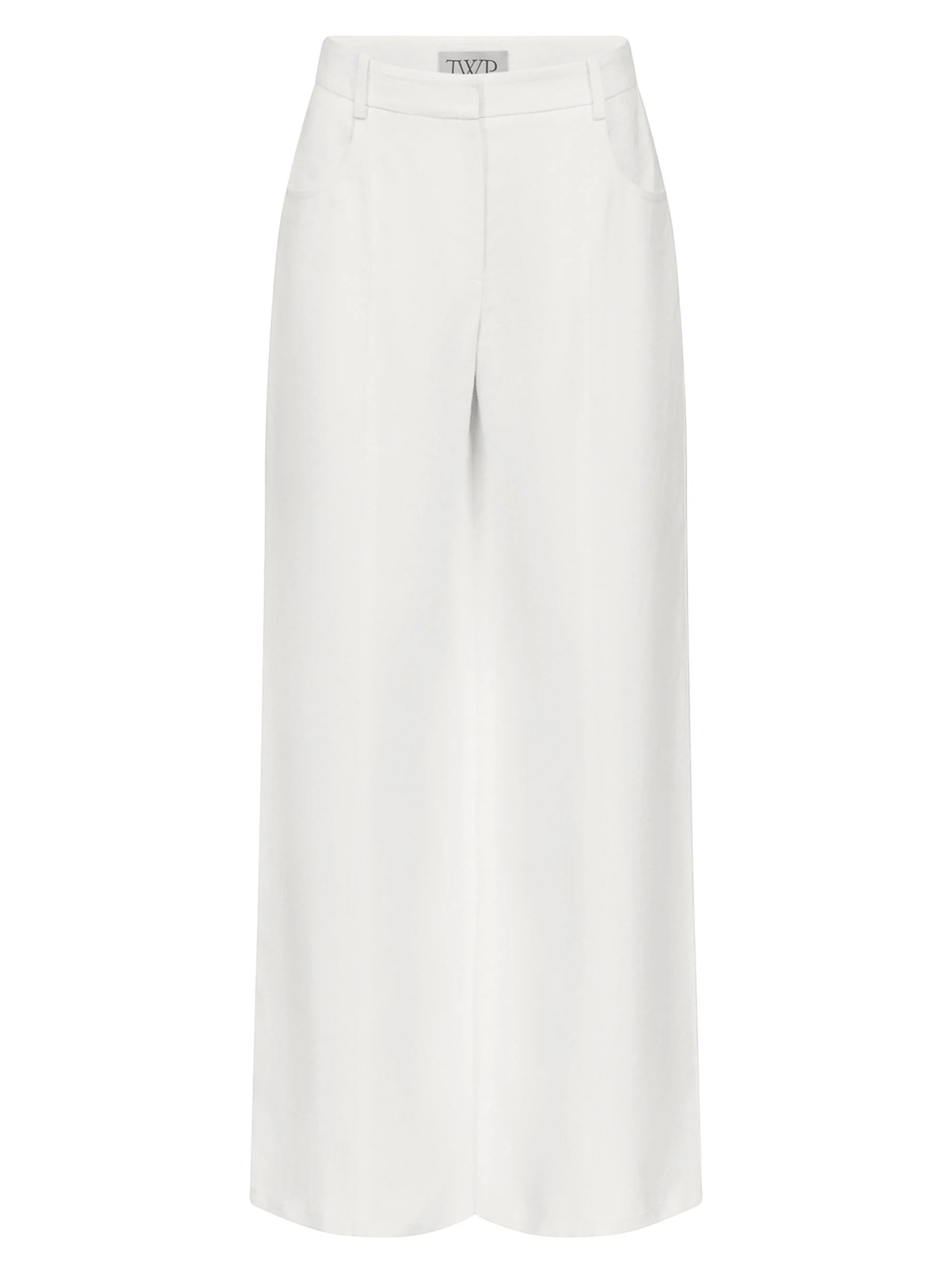 Women's Demie Linen Pants - Ivory - 1