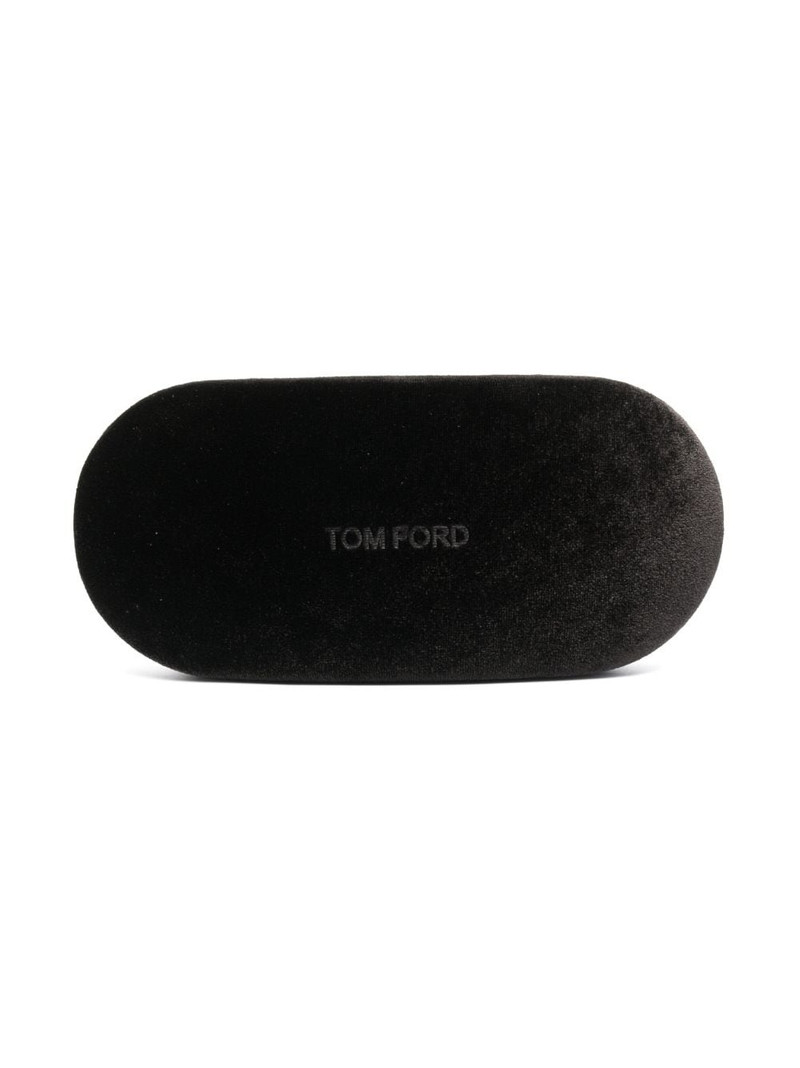 cat-eye frame logo sunglasses 4