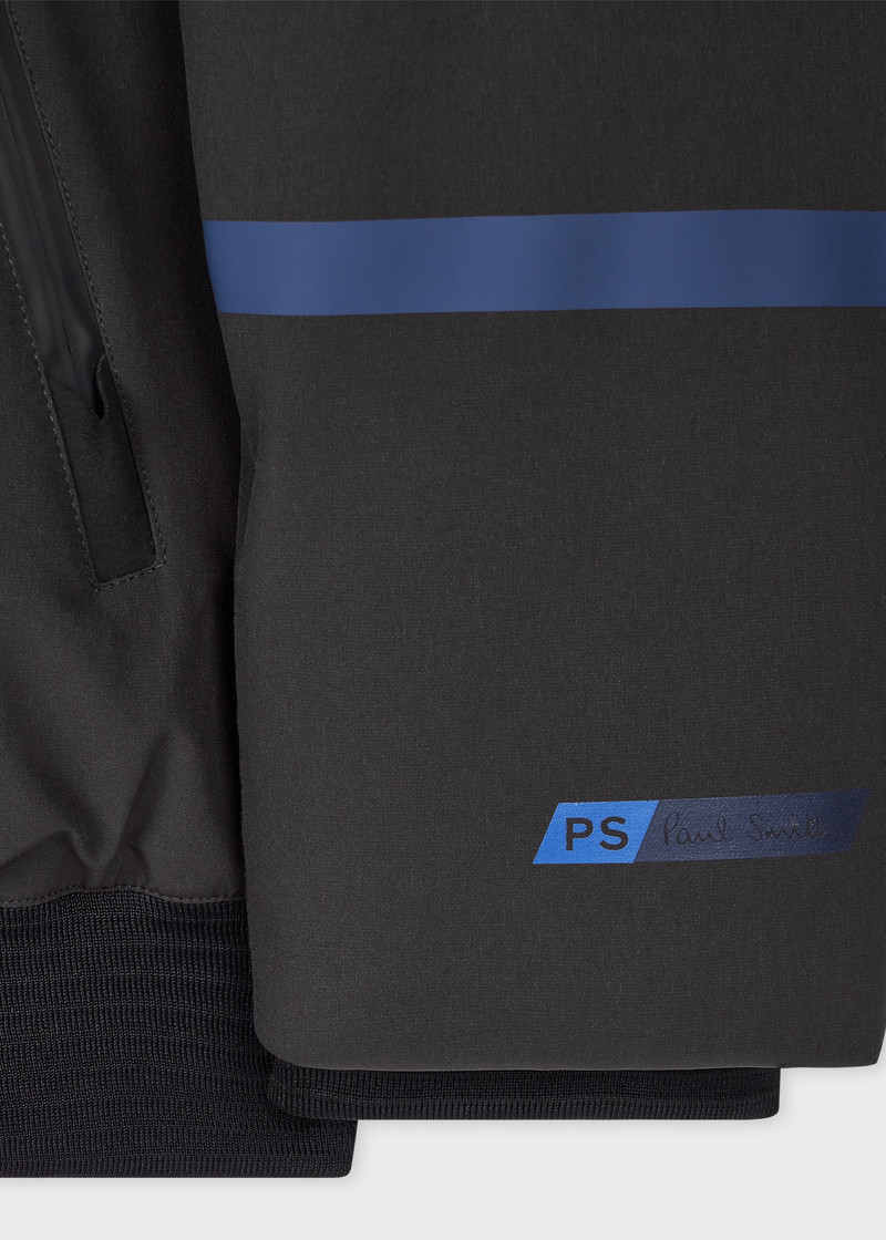 Paul Smith Black Water Repellent Wadded Short Jacket outlook