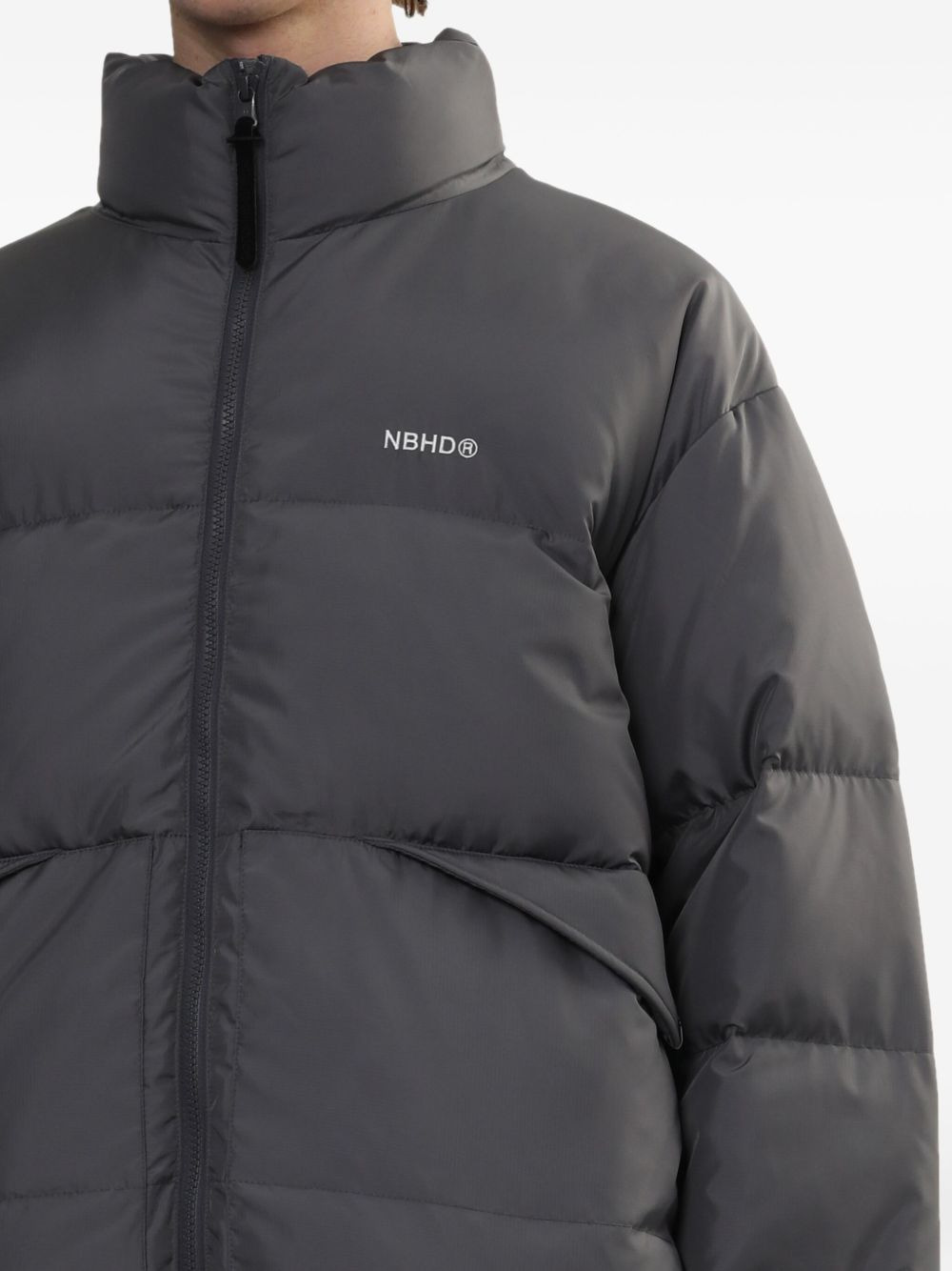 quilted padded jacket - 5