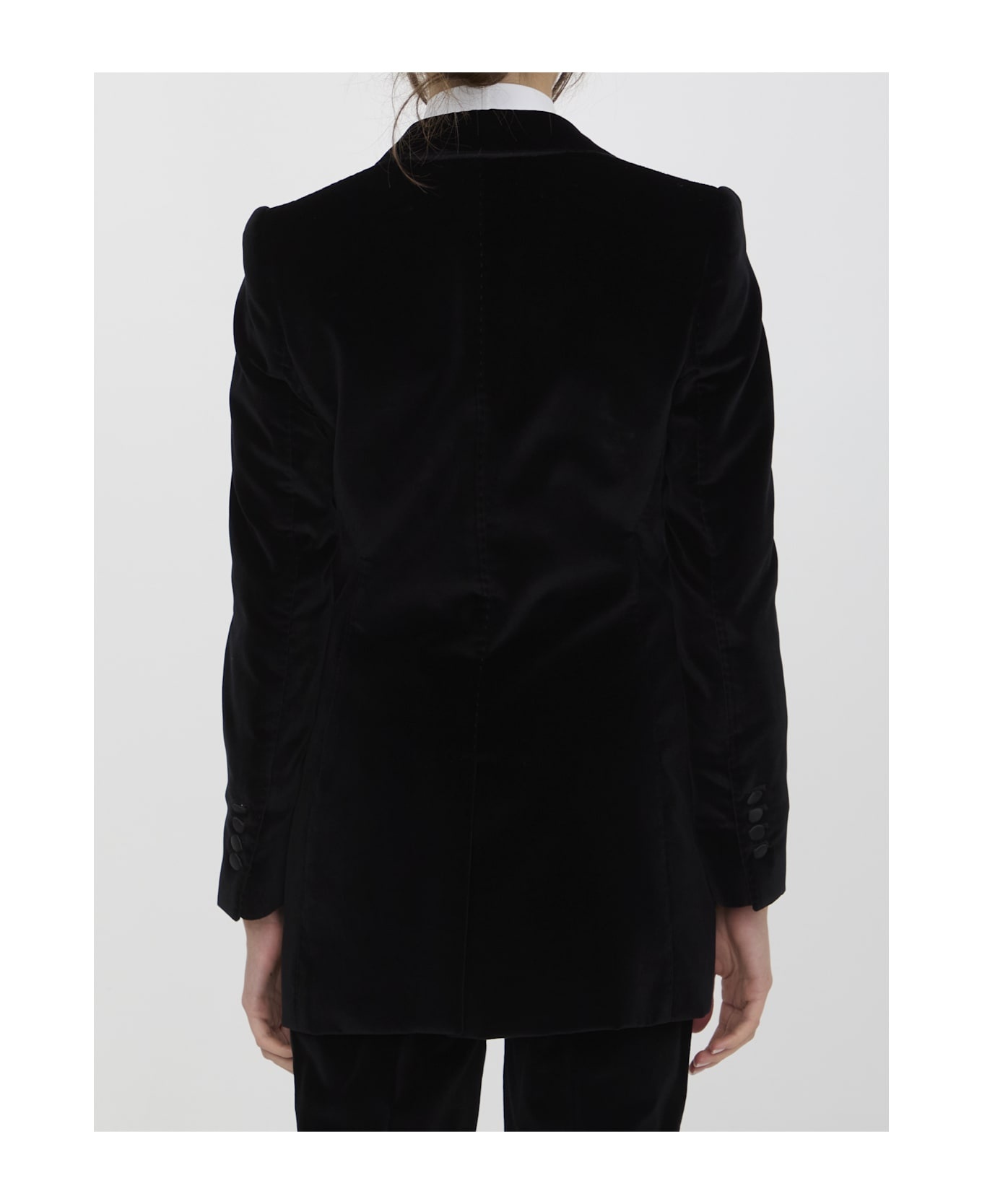 Velvet Tuxedo Jacket - 4