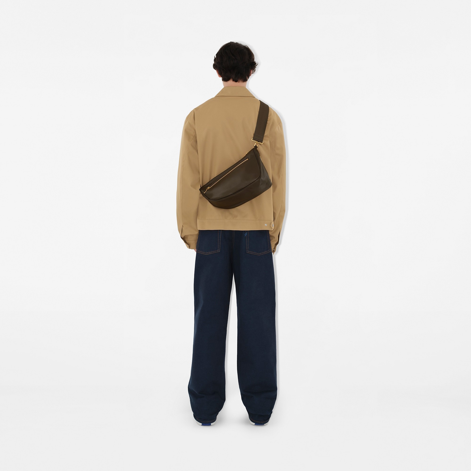 Burberry Medium Shield Messenger Bag | REVERSIBLE